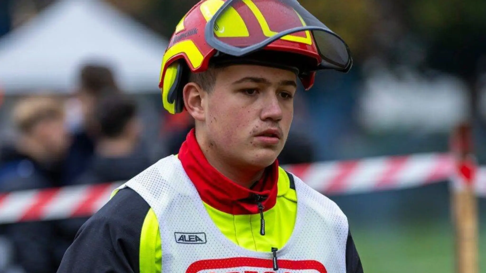 Roman Štipta, študent druhého ročníka Strednej odbornej školy lesníckej v Tvrdošíne