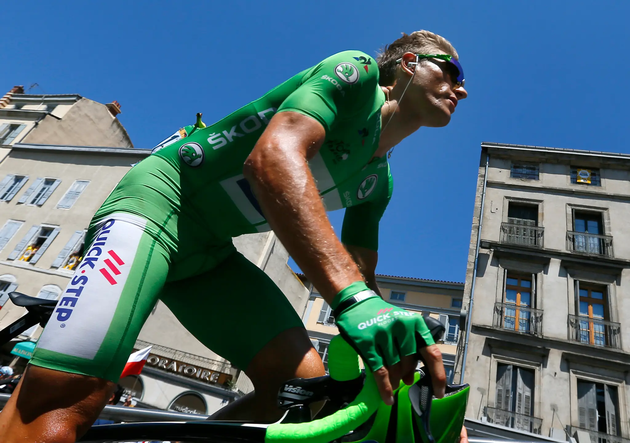 Marcel kittel počas 16. etapy na Tour de France.