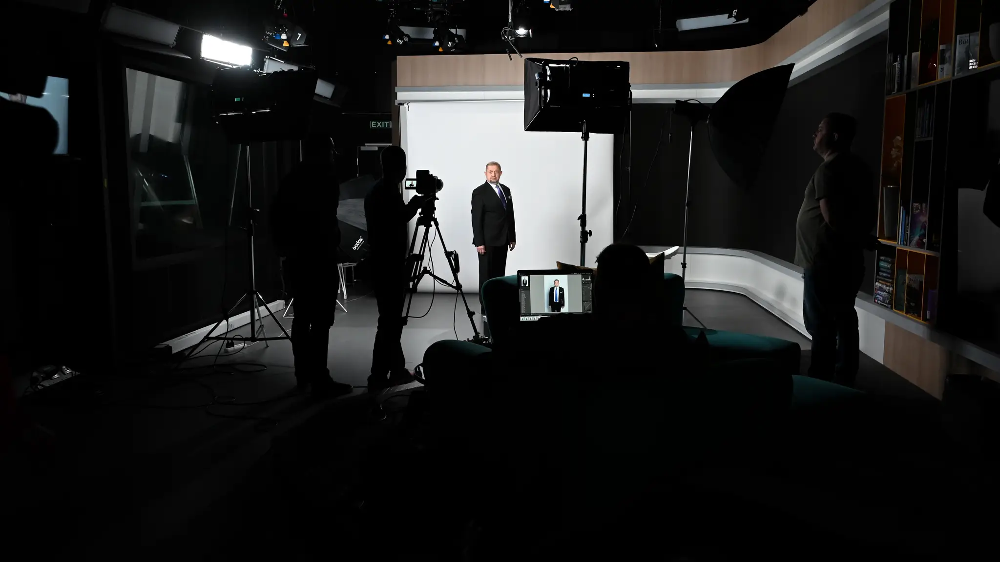 Media day s prezidentskými kandidátmi.