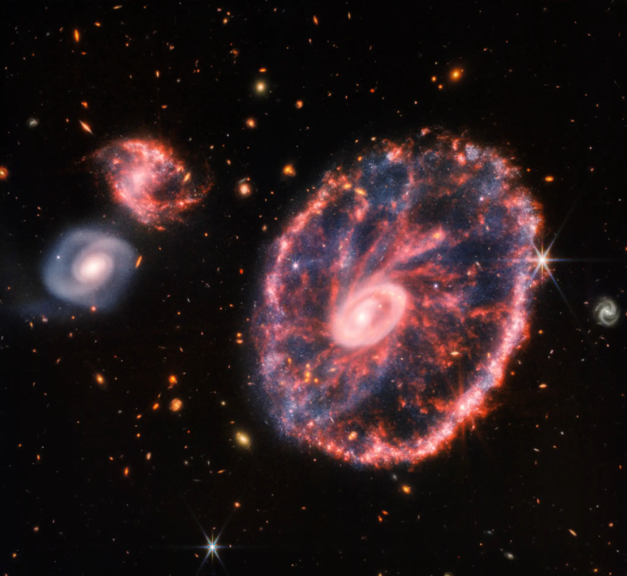 Galaxia Koleso voza.