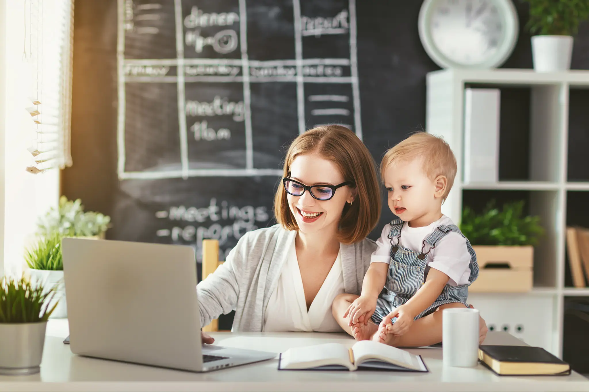 Ilustračná snímka- home office