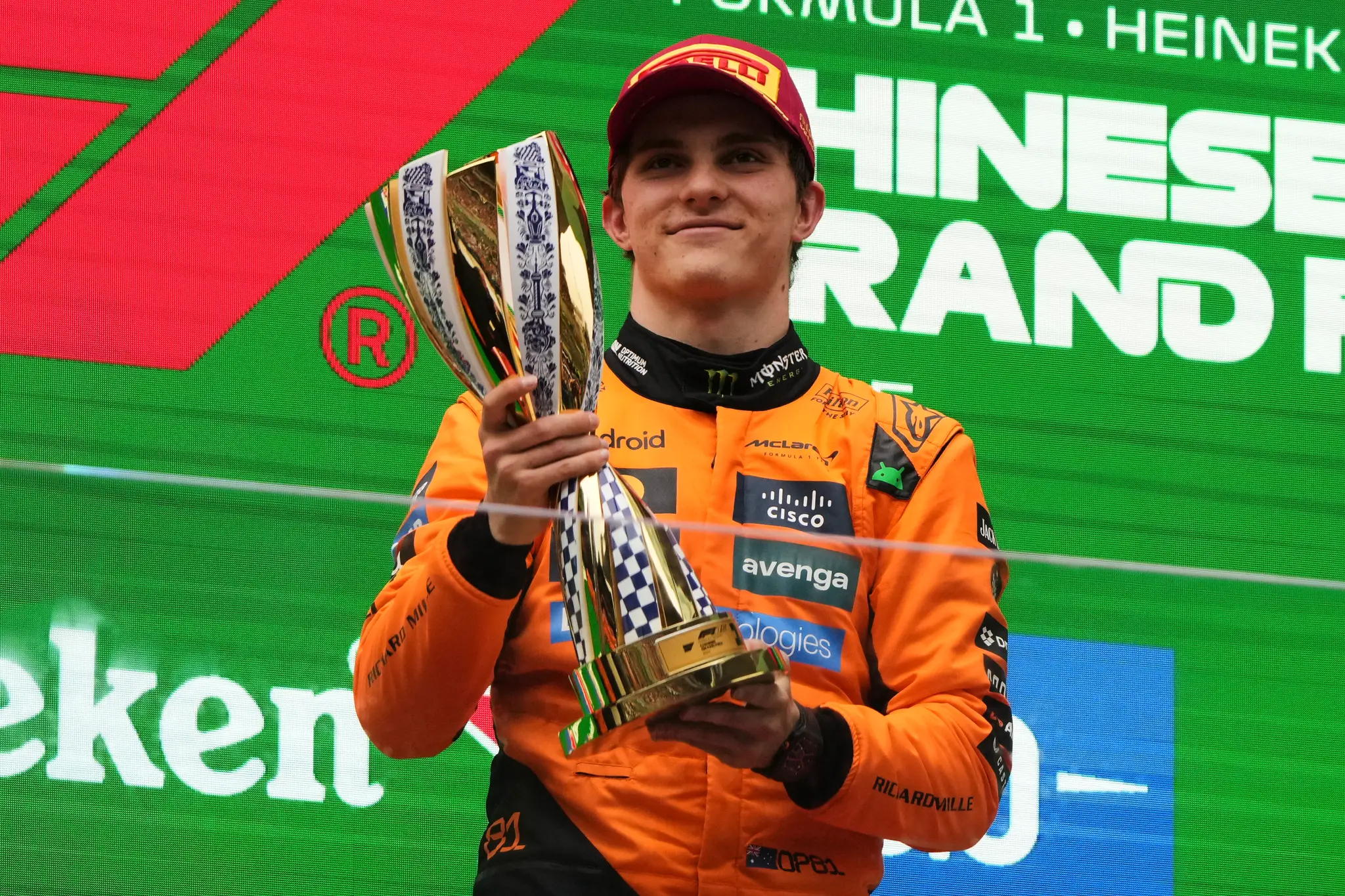 Austrálsky jazdec F1 Oscar Piastri z McLarenu