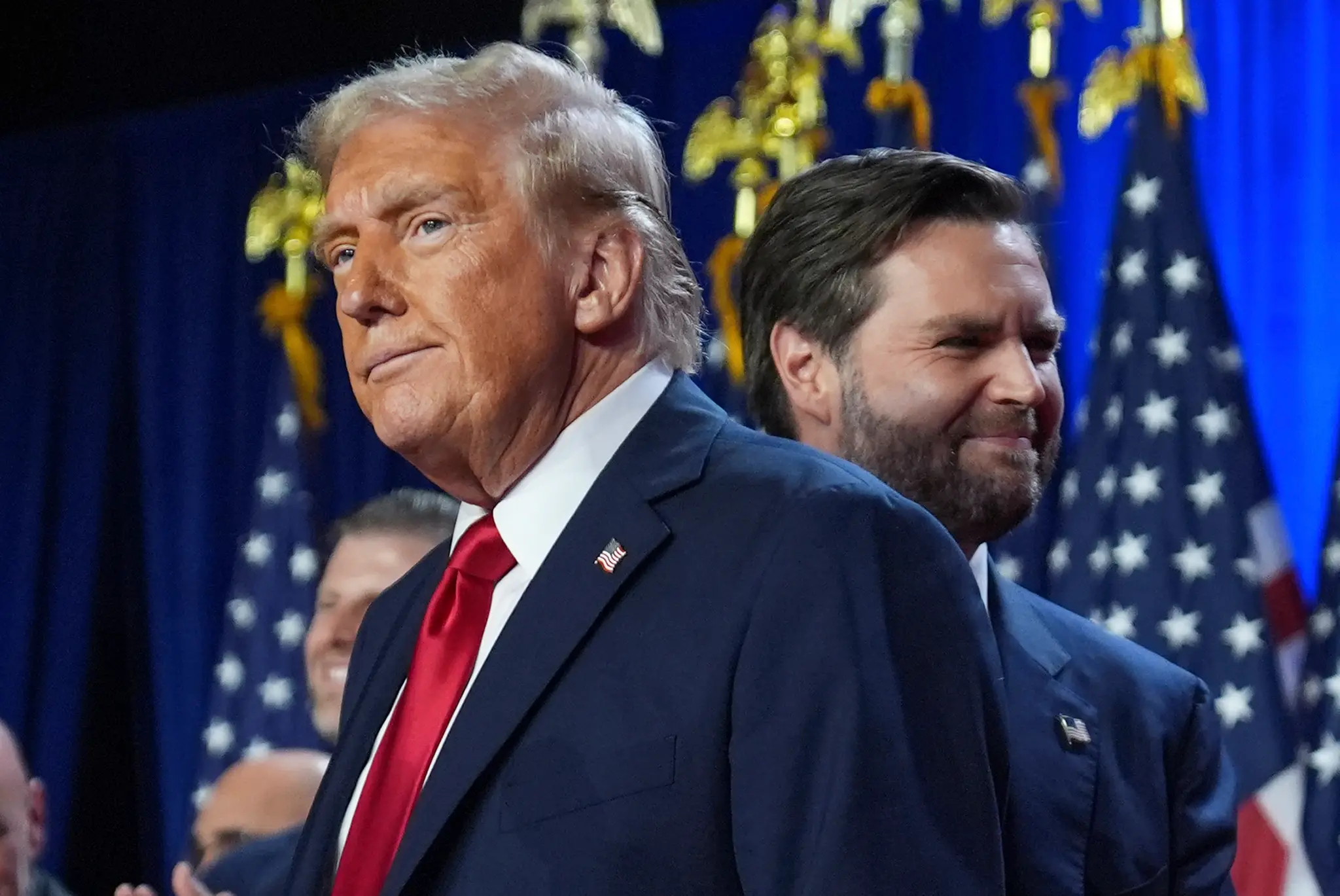 Na snímke Donald Trump, ktorého si Američania zvolili za nového prezidenta.