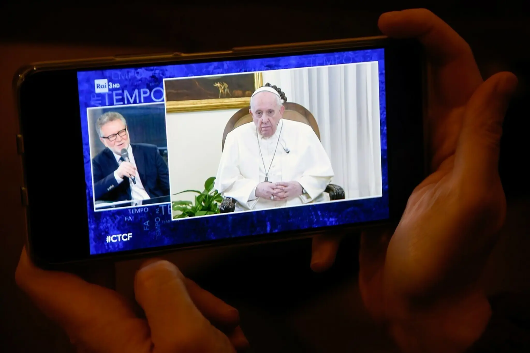 Pápež František v talk show