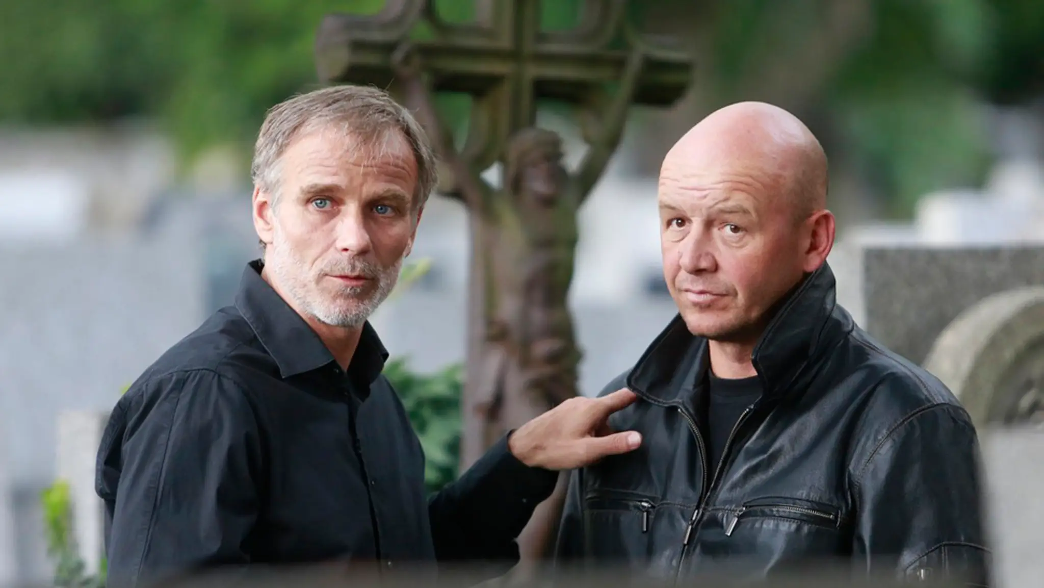 Lukáš Vaculík a Pavel Nečas vo filme Příběh kmotra