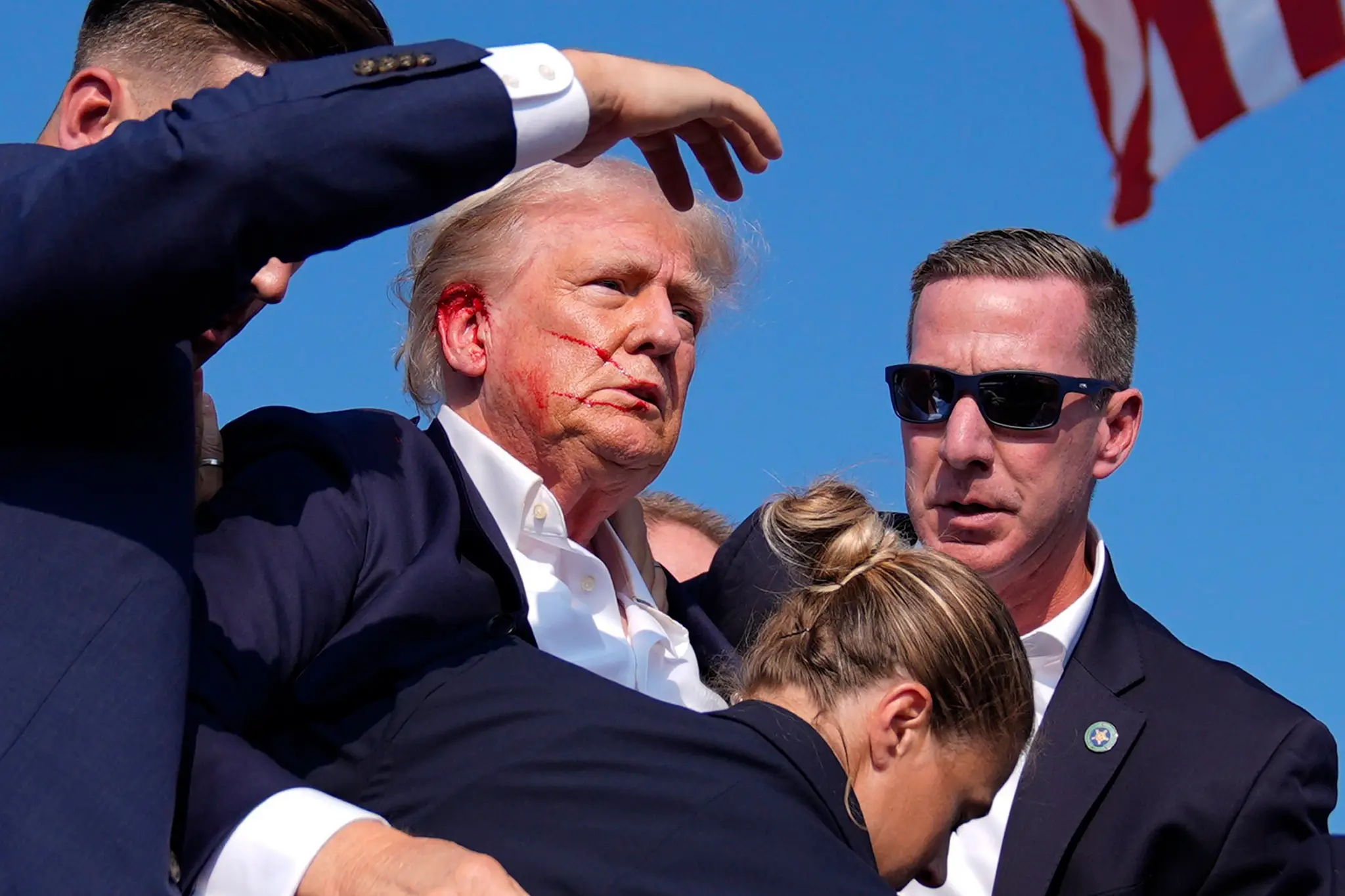 Donald Trump po streľbe