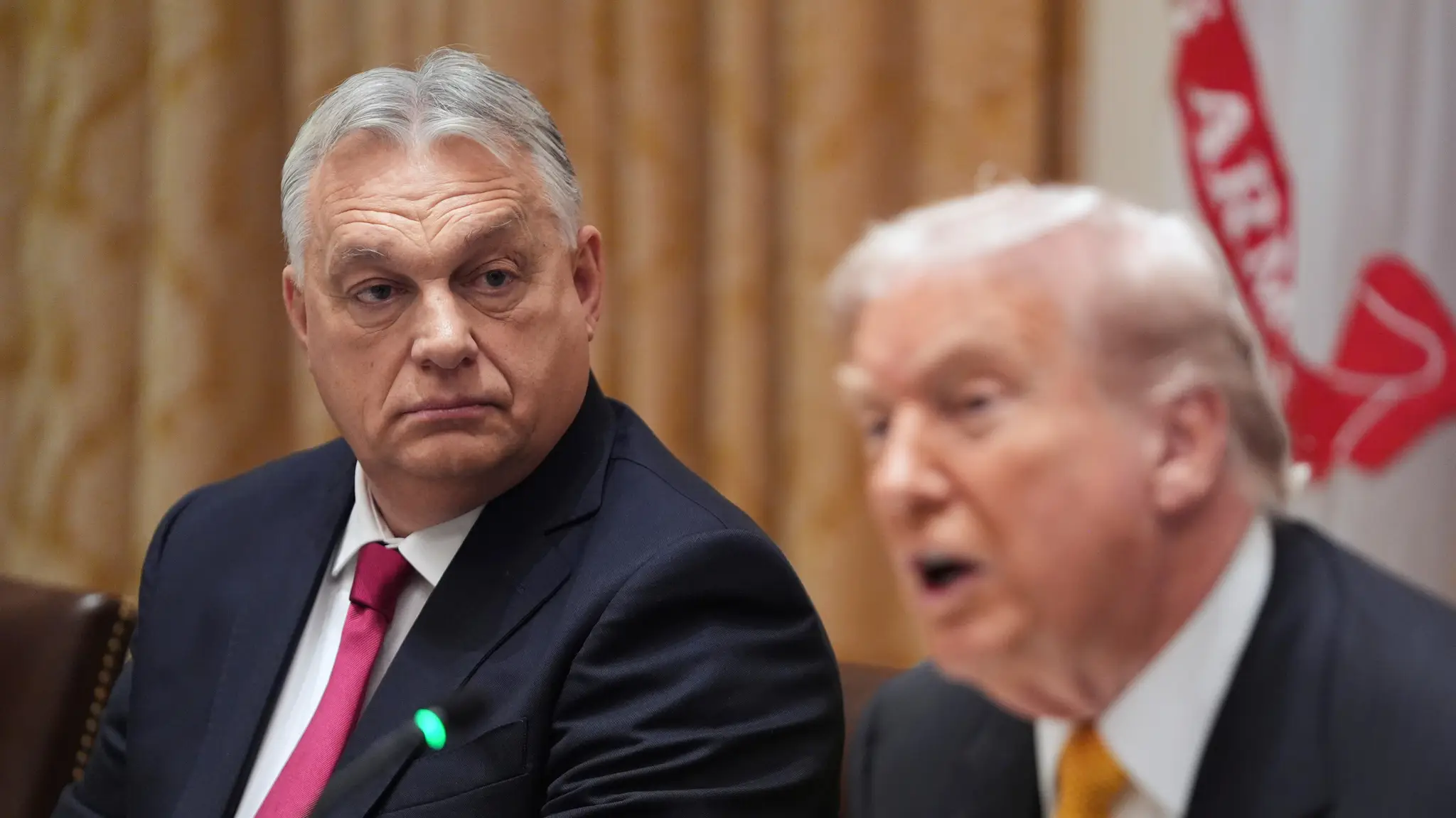 Viktor Orbán a Donald Trump