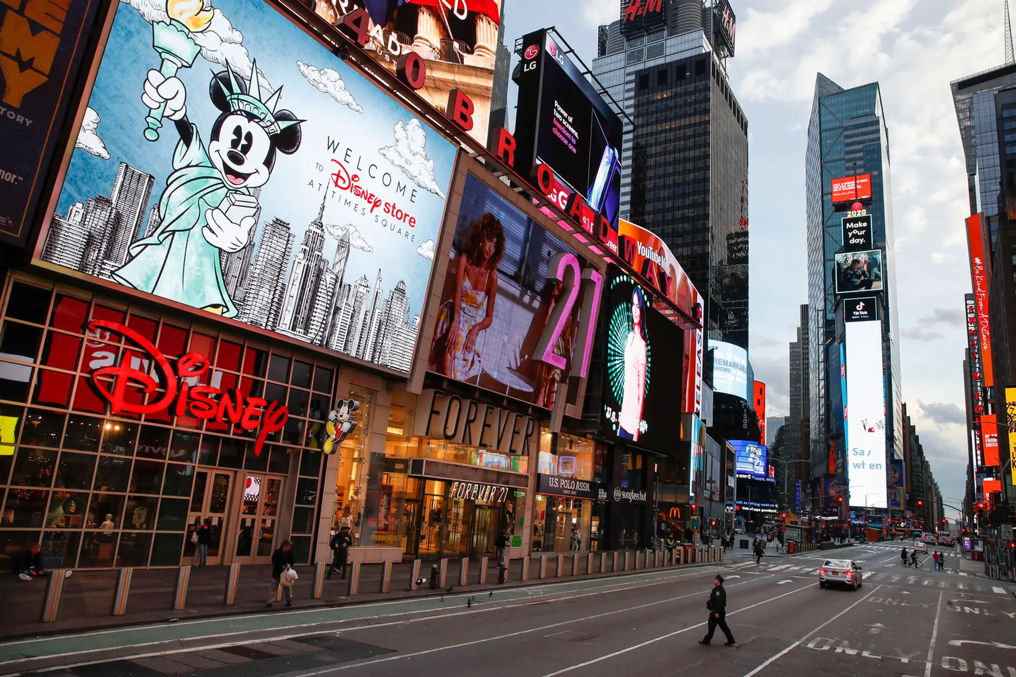 Vyľudnený New York