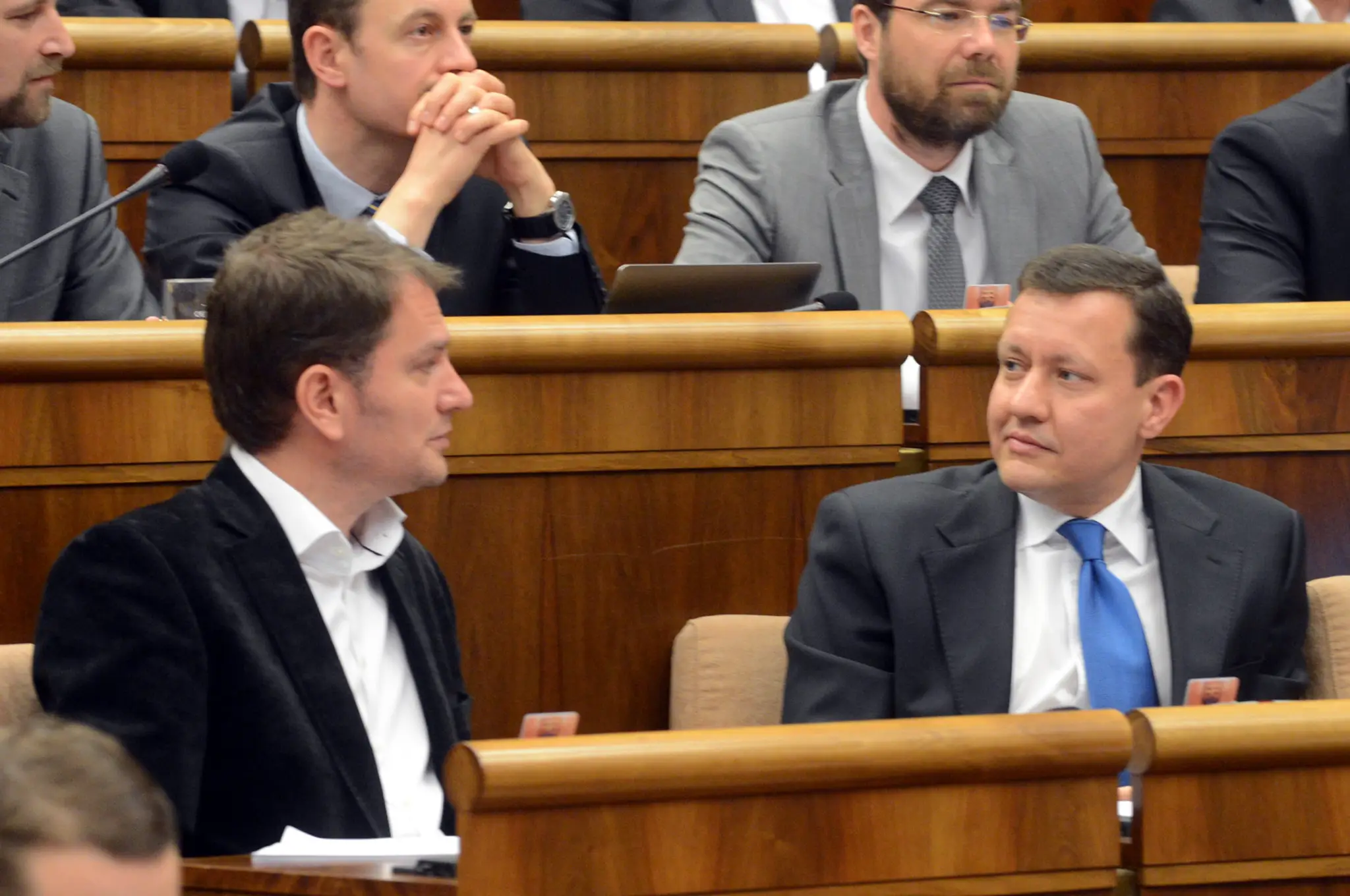 Daniel Lipšic a Igor Matovič