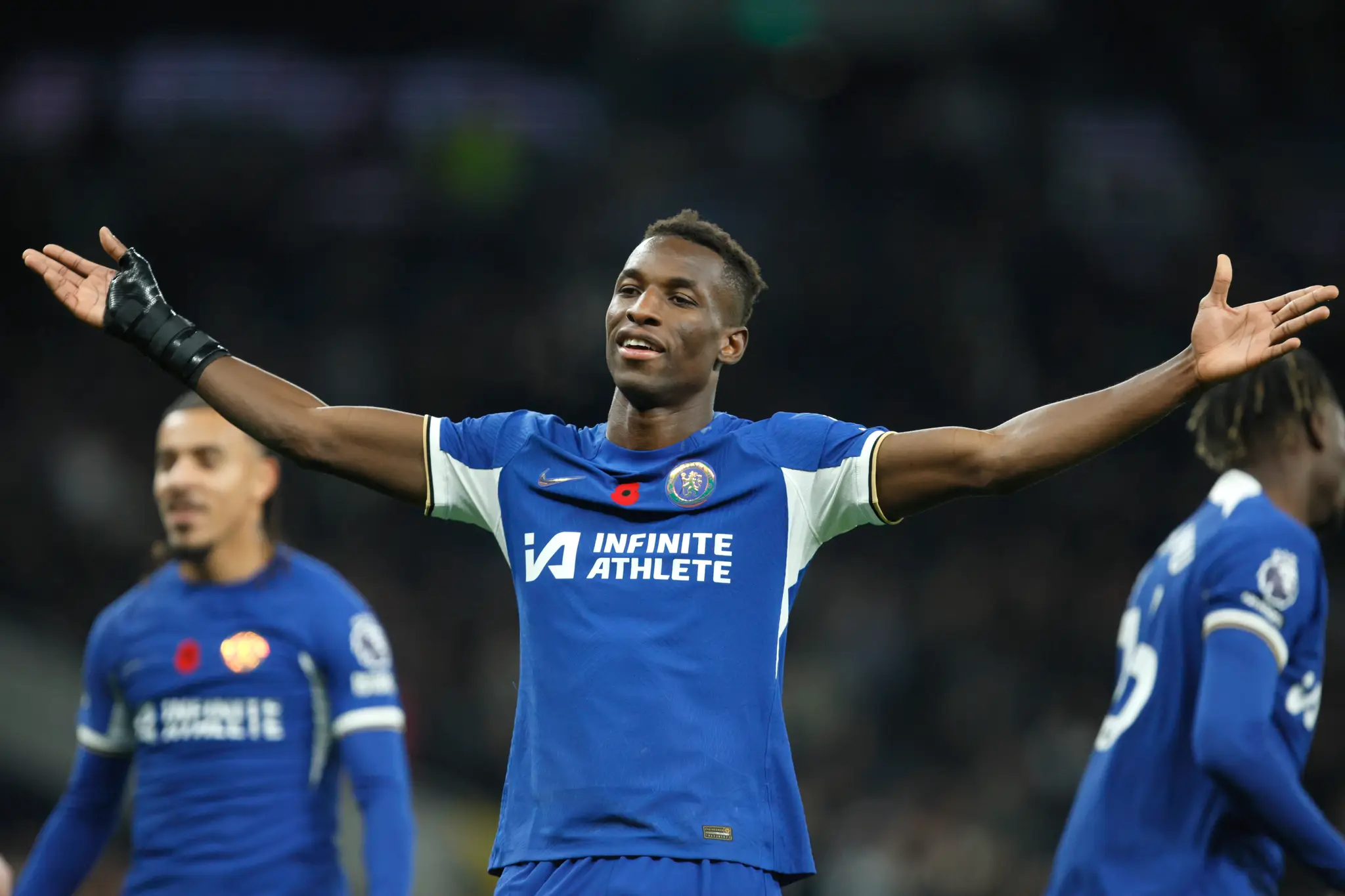 Útočník Chelsea Nicolas Jackson