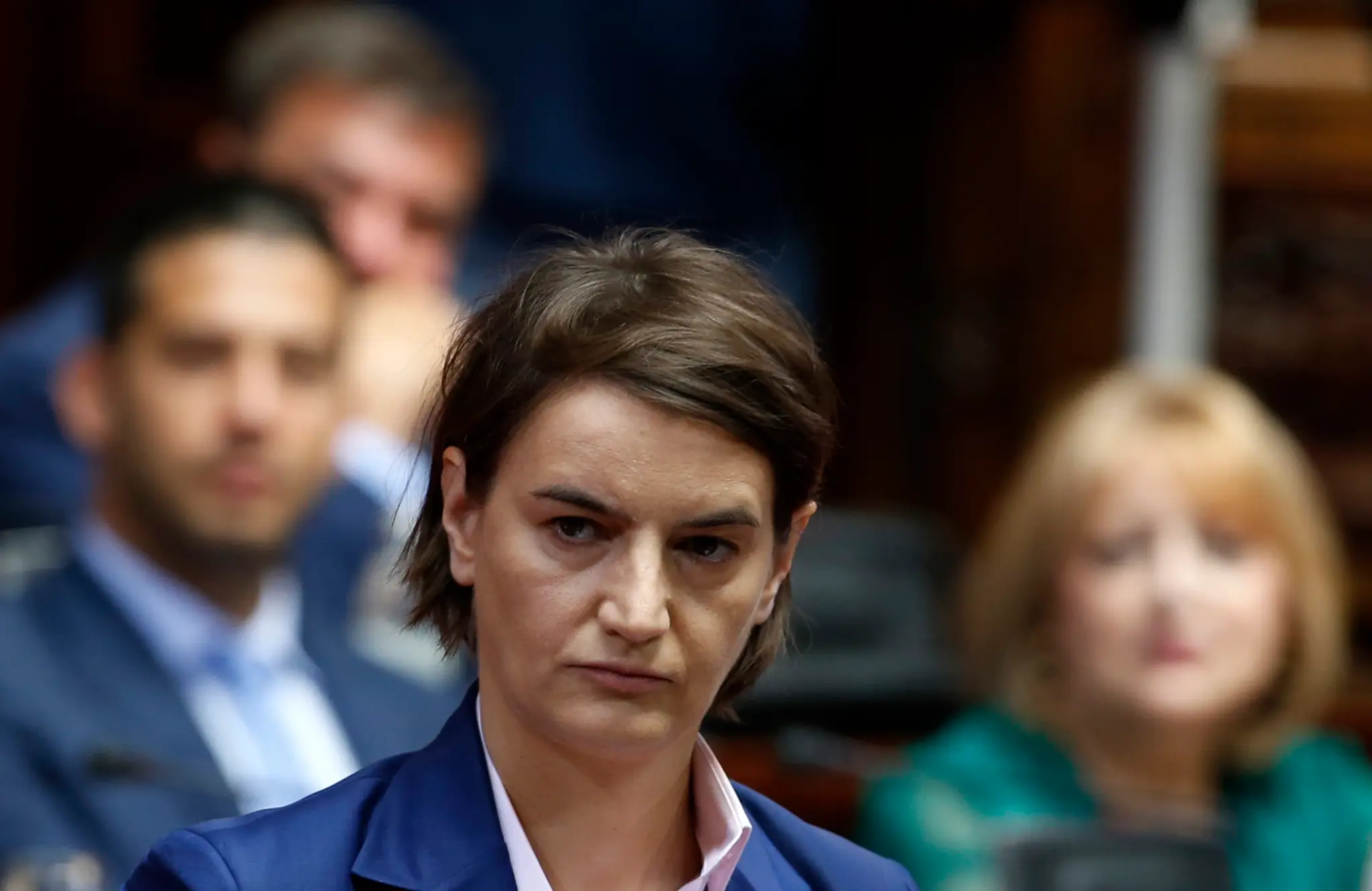 Srbská premiérka Ana Brnabičová.