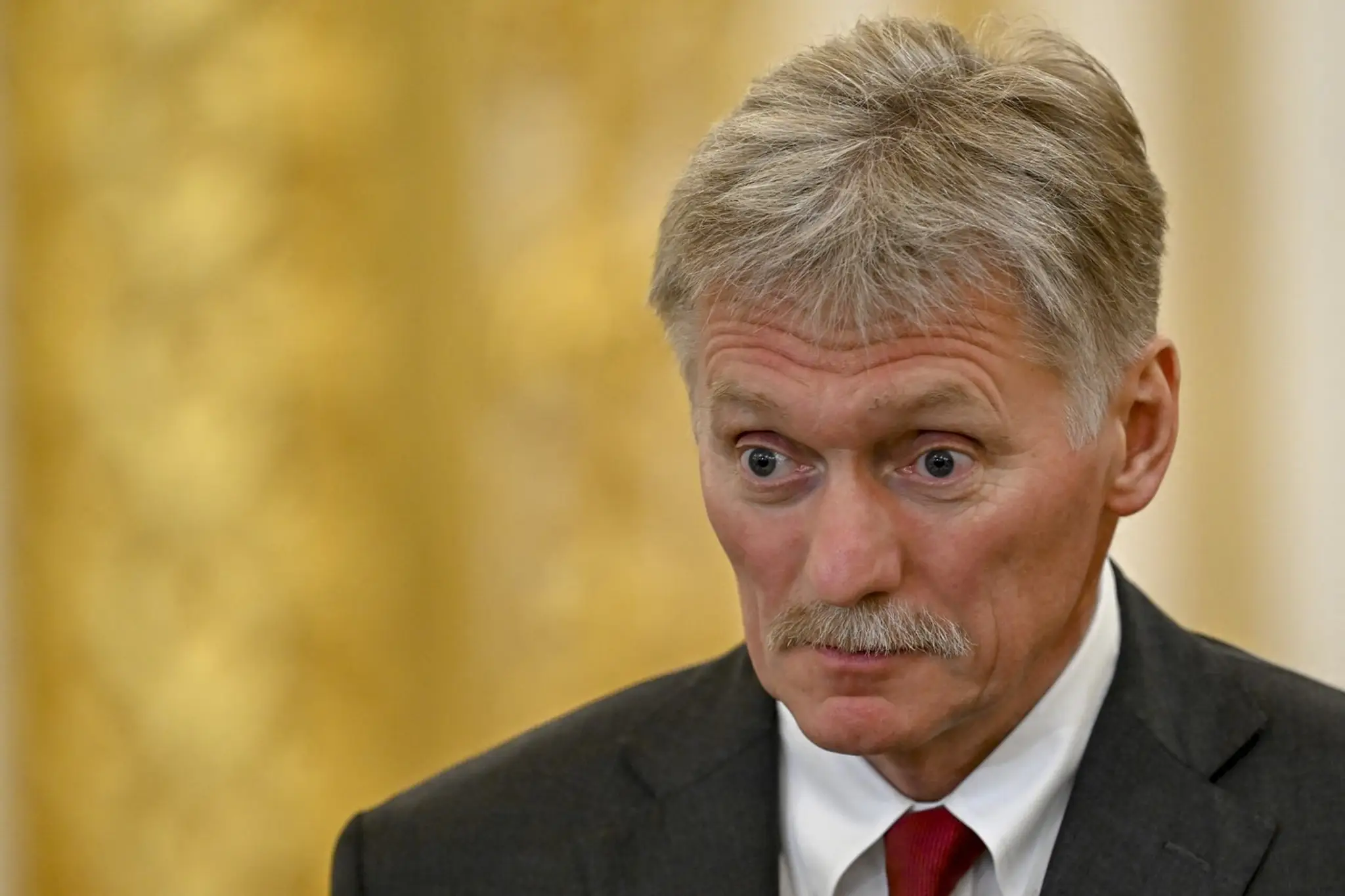Hovorca Kremľa Dmitrij Peskov.