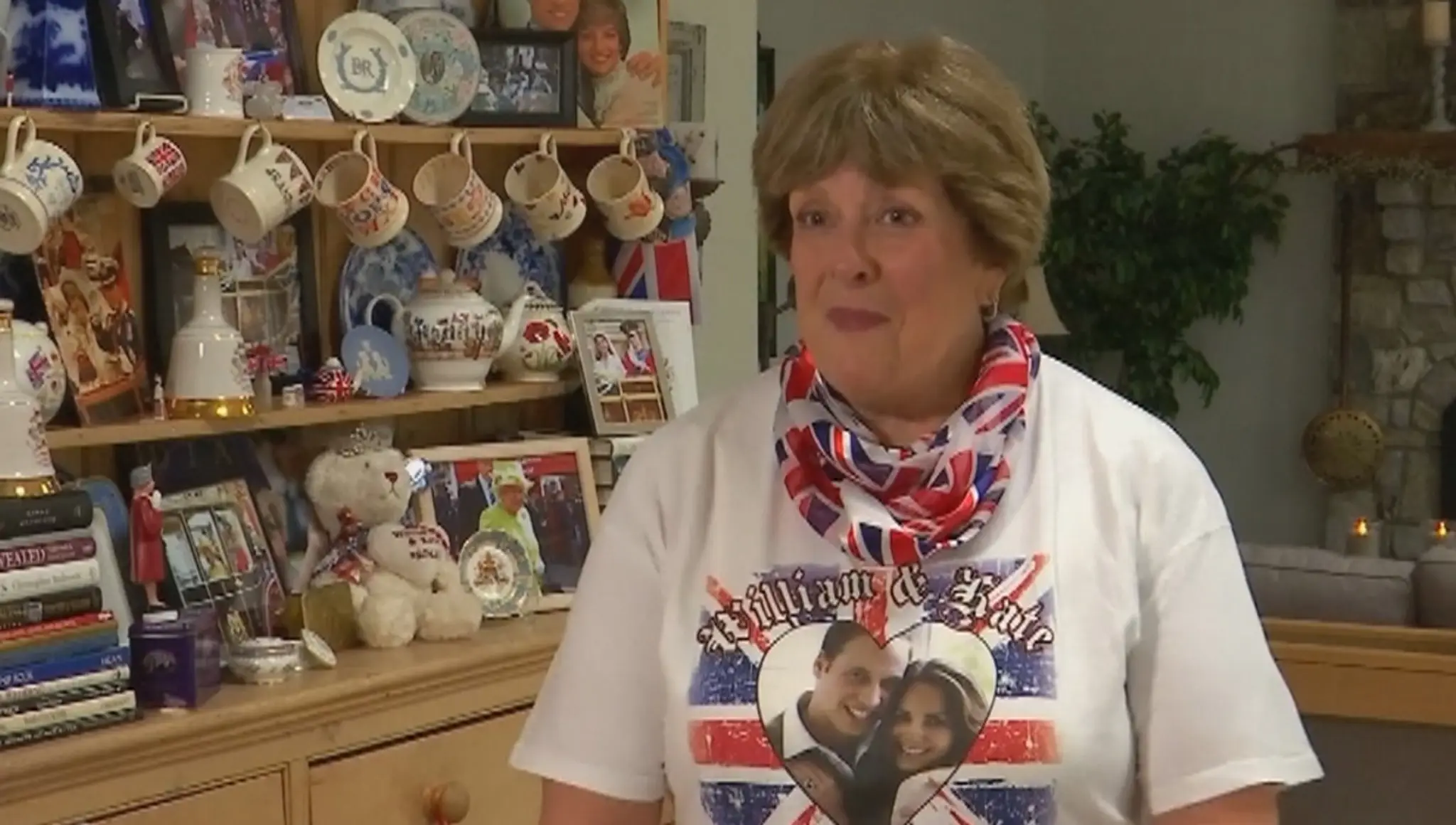 Donna Wernerová je obrovská fanúšička britskej kráľovskej rodiny