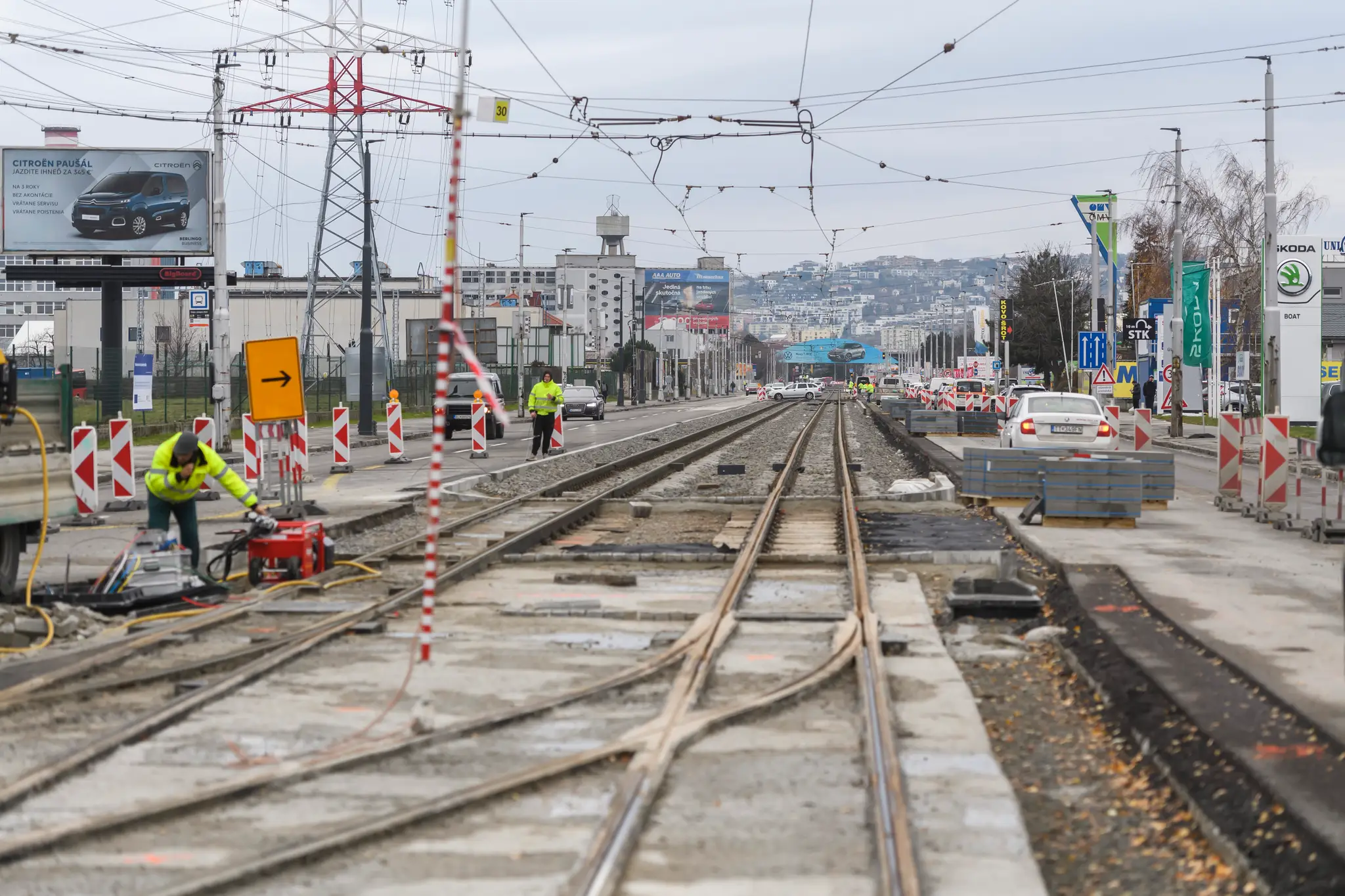 Rekonštrukcia Vajnorskej električkovej radiály v Bratislave
