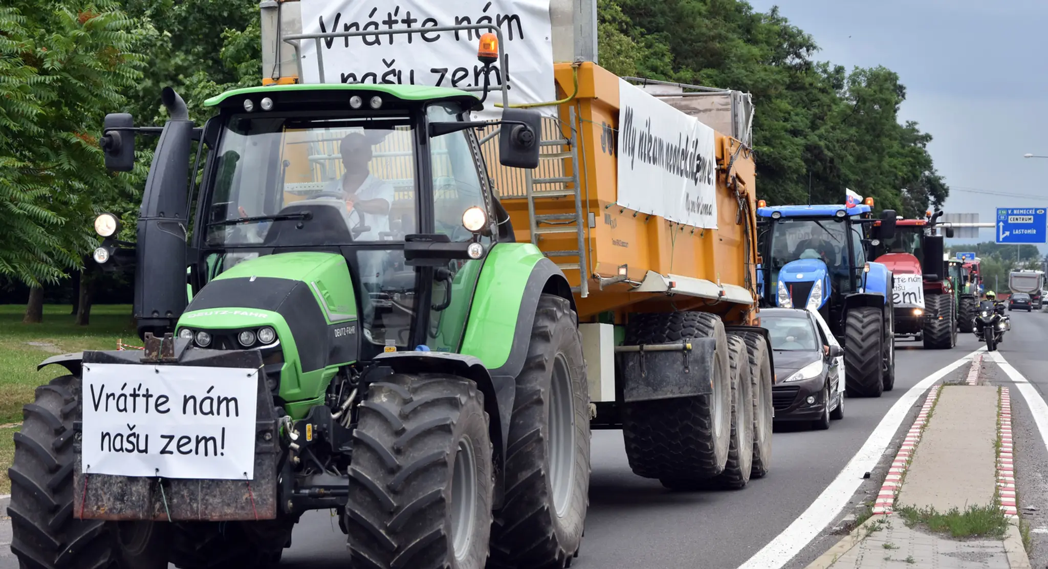Farmári majú za sebou už niekoľko protestov.