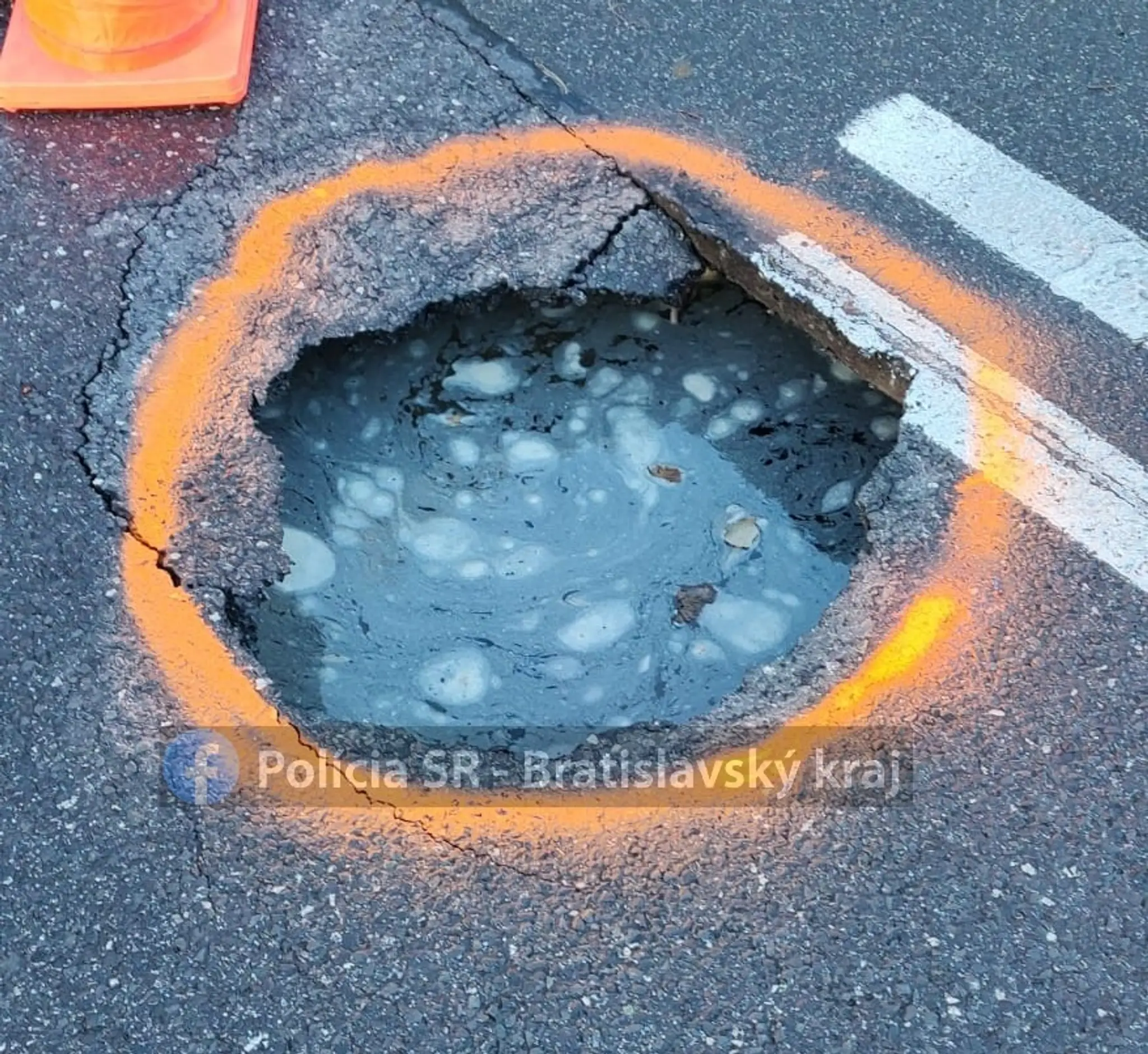 Prepadnutá vozovka