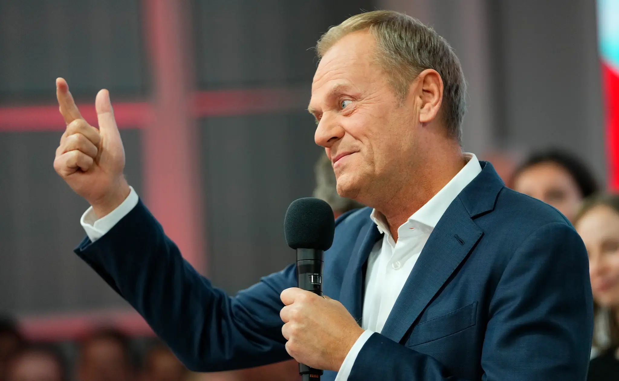 Predseda Občianskej koalície Donald Tusk.