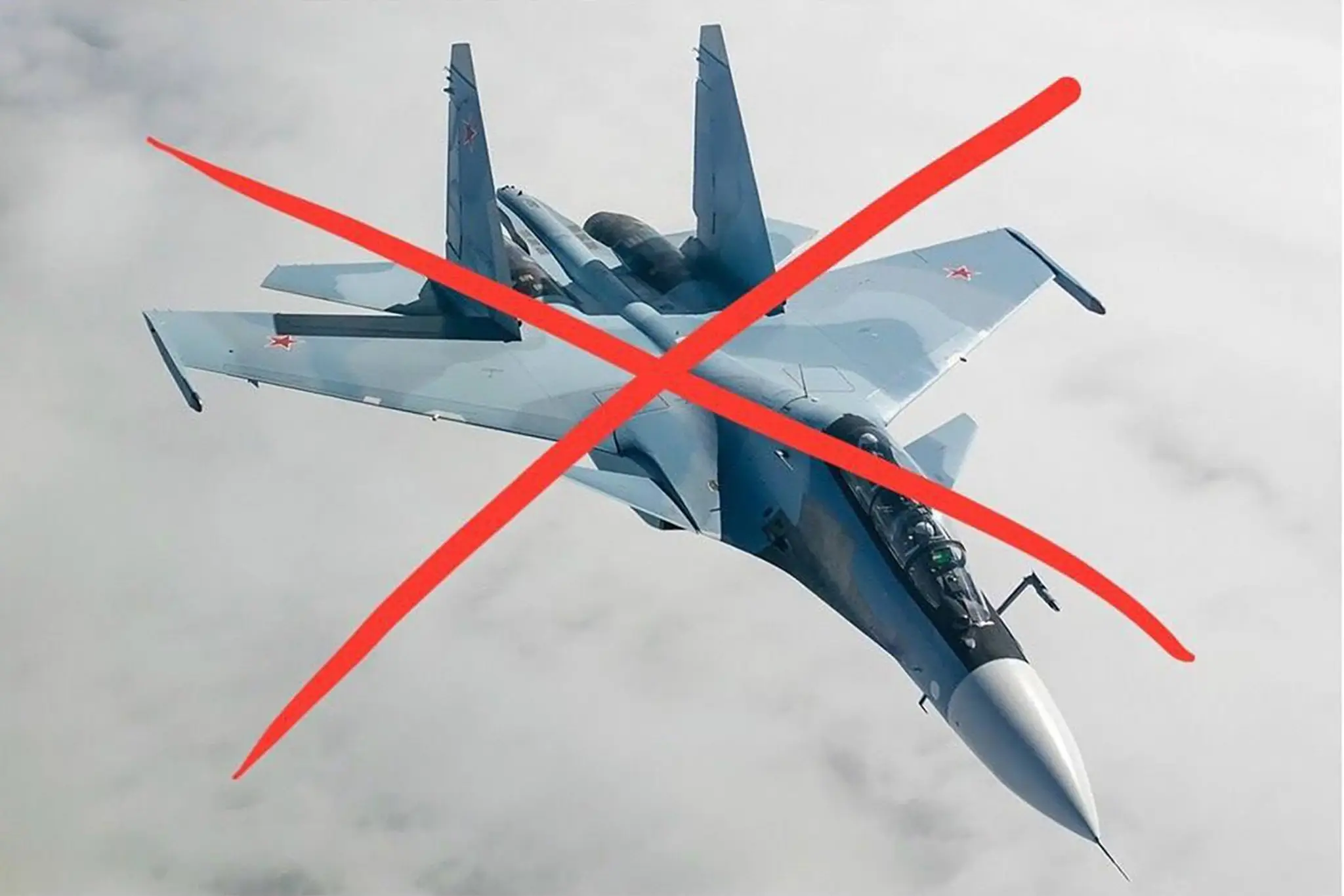 Ruská stíhačka Su-30SM.