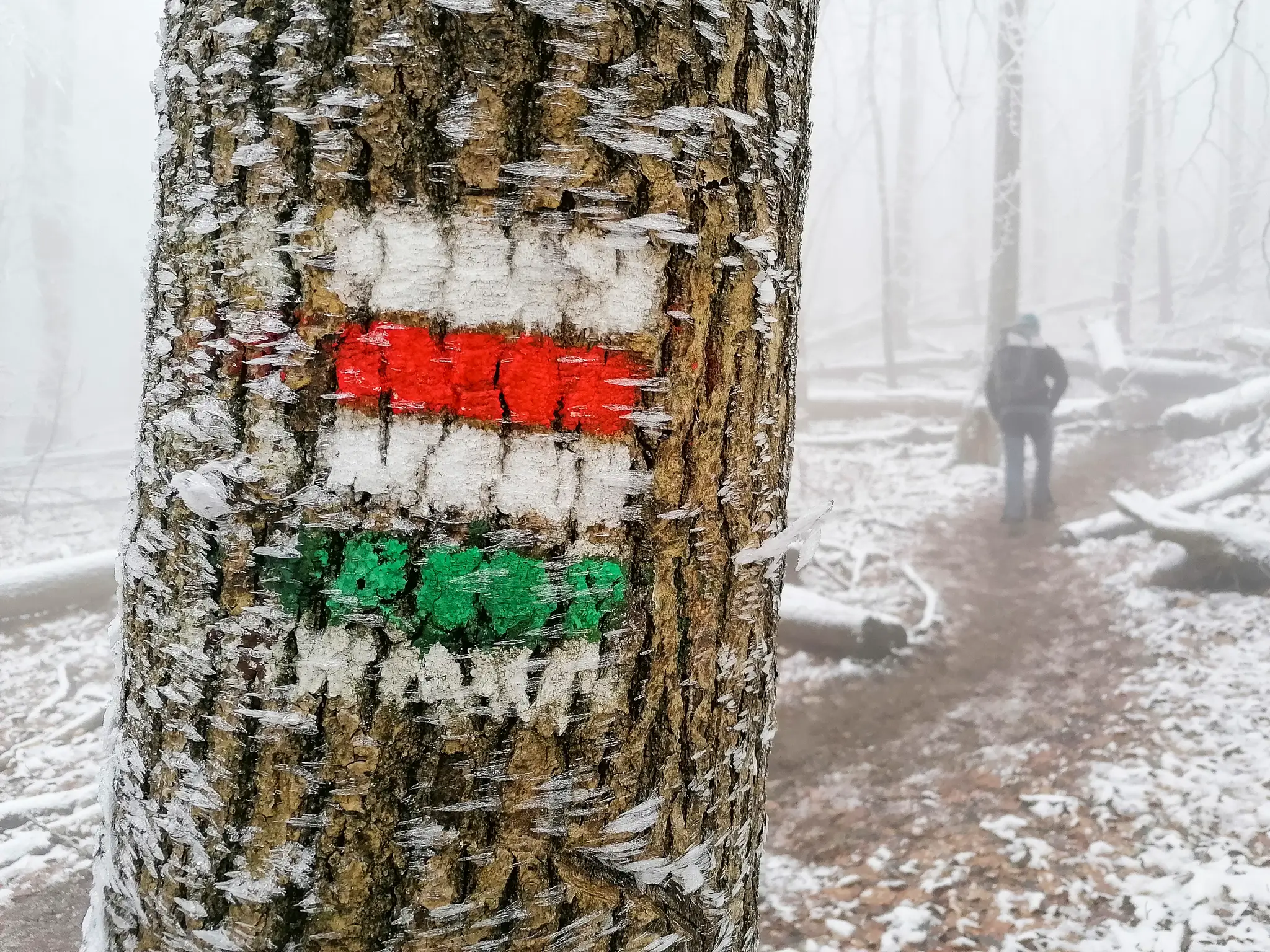 Turistické značenie.