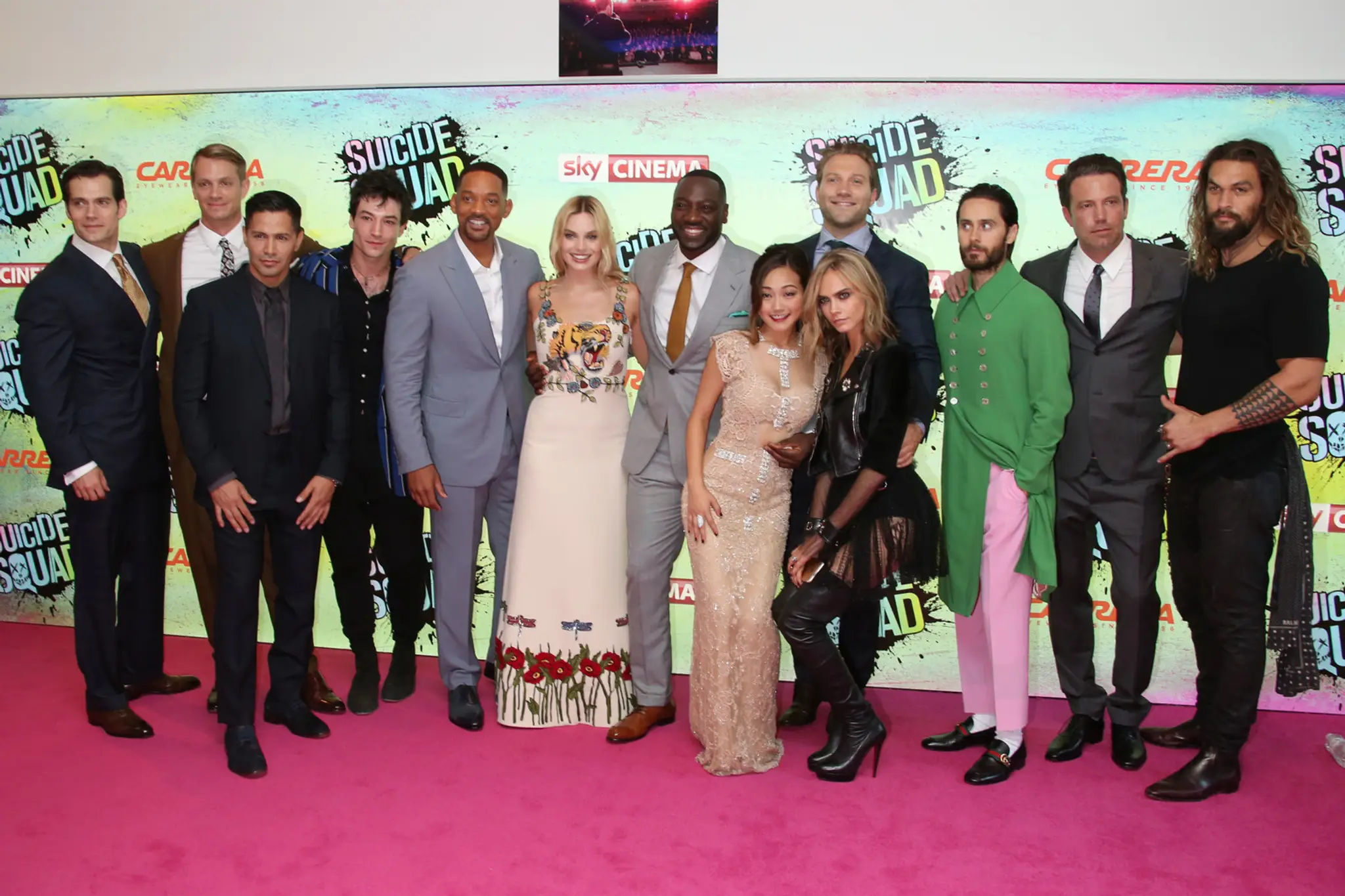 Londýnska premiéra Suicide Squad