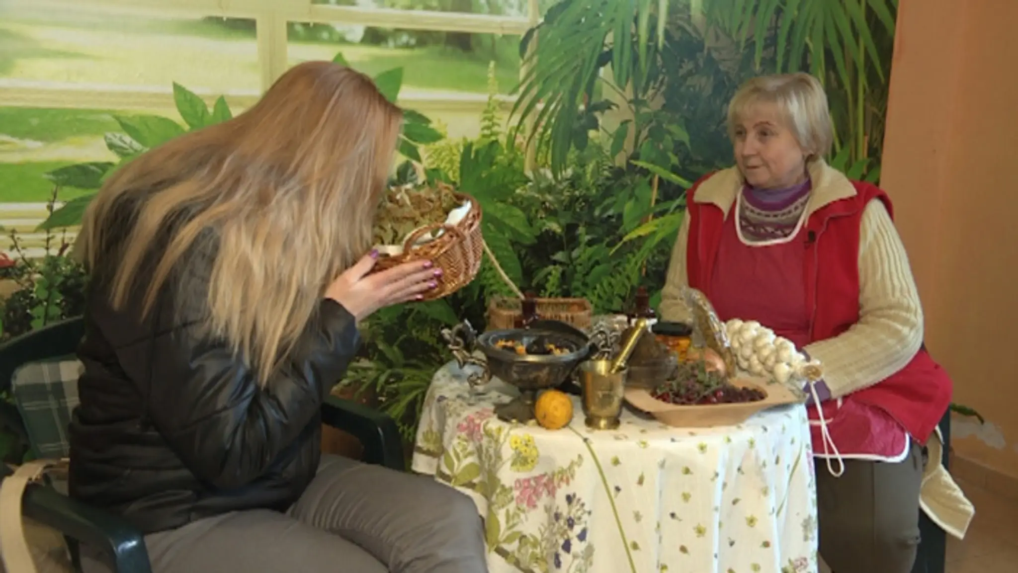 Bylinkárka Anna Kopáčová.