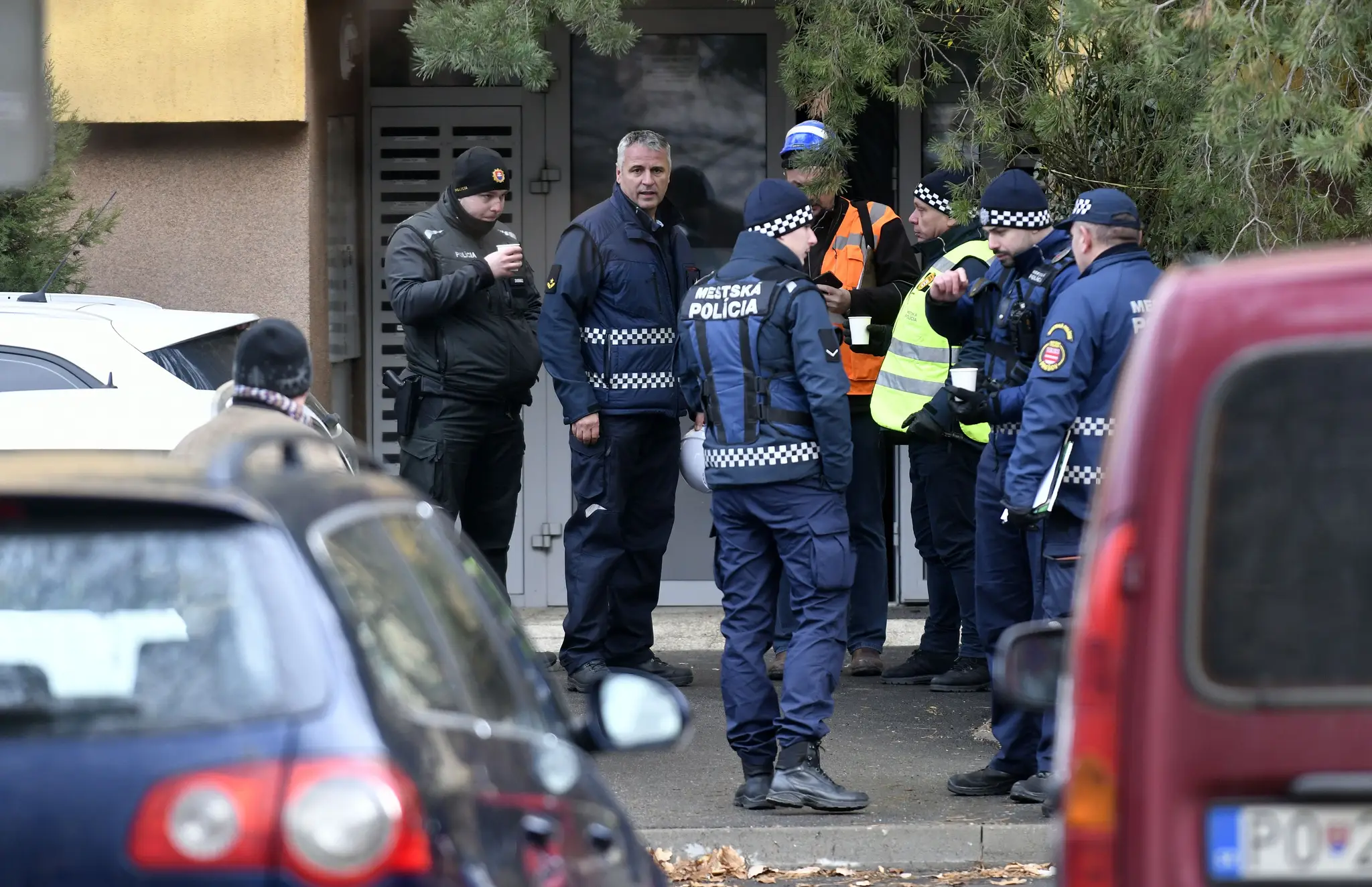 Požiar v bytovke v Prešove
