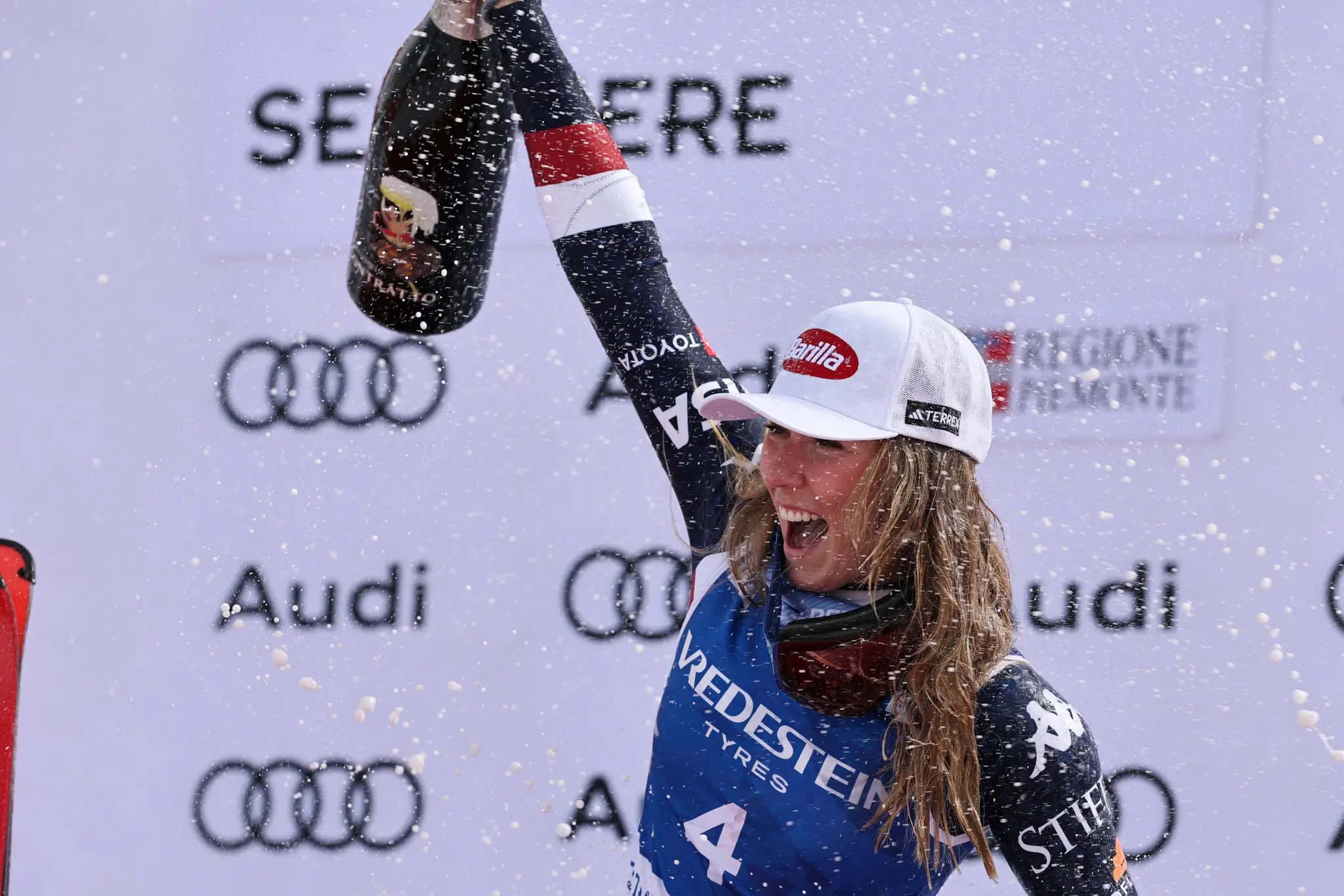 Mikaela Shiffrinová po jubilejnom stom triumfe