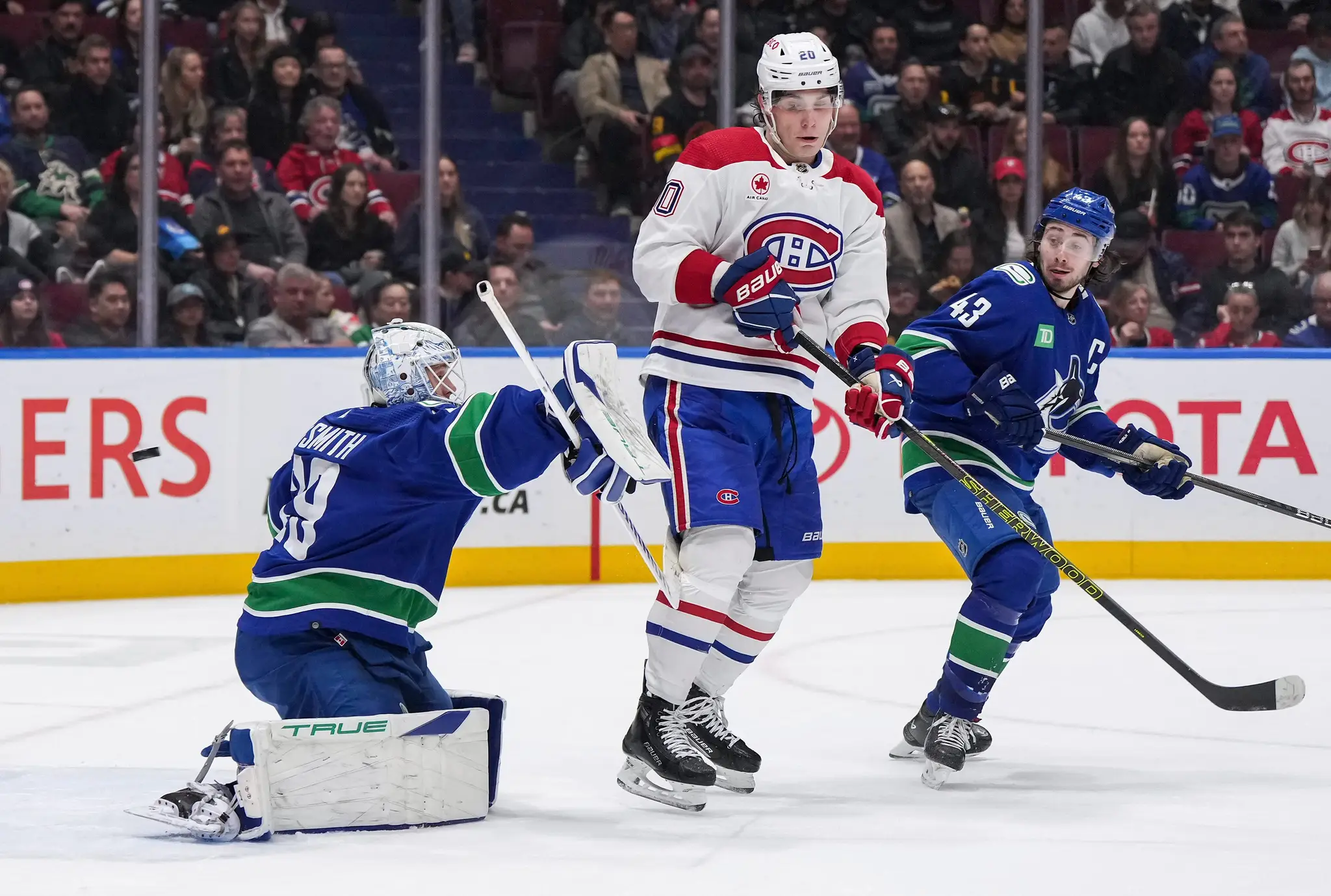 Juraj Slafkovský strelil svoj 15. gól v prebiehajúcej sezóne NHL.