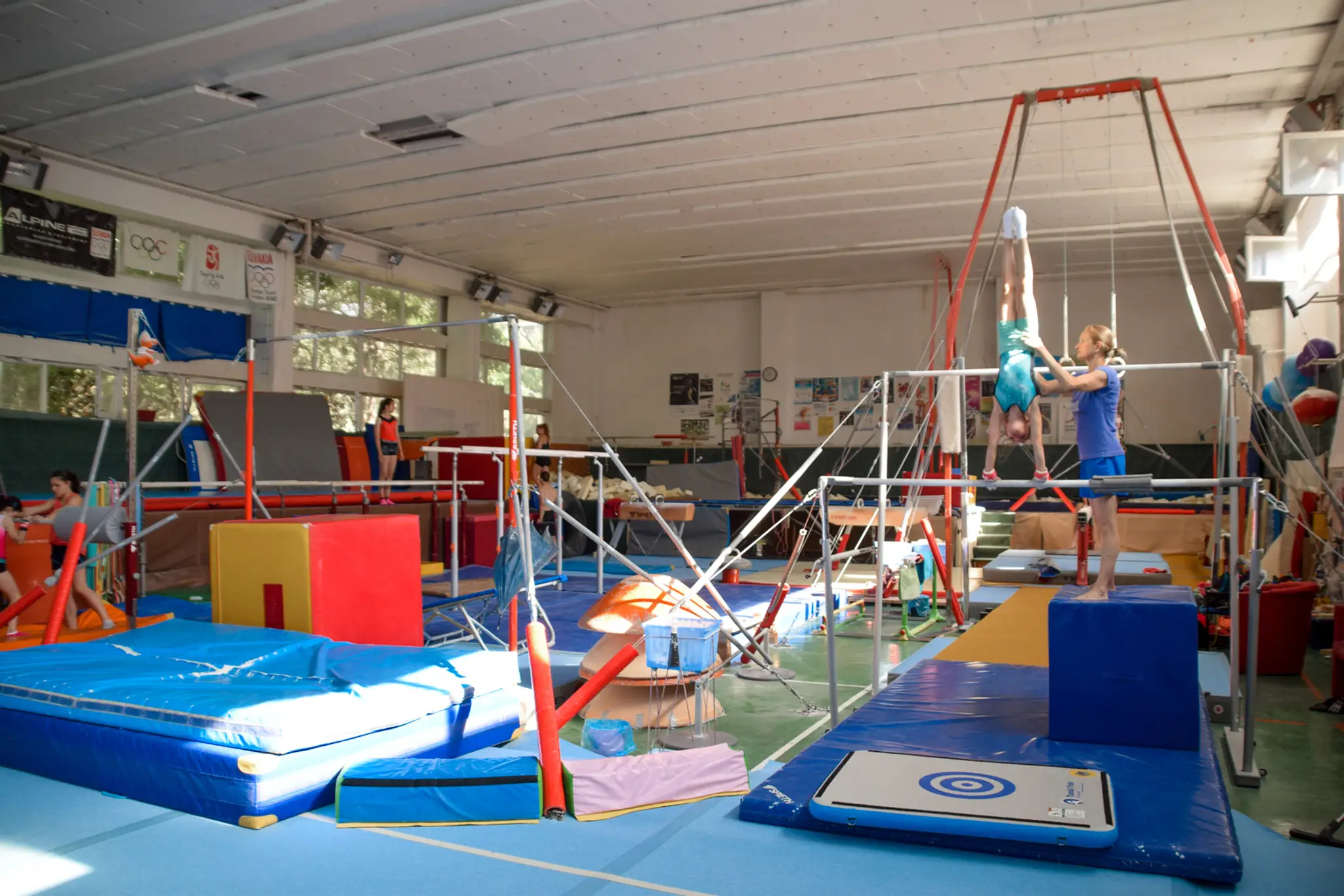 Gymnastické tréningové centrum v Bratislave.