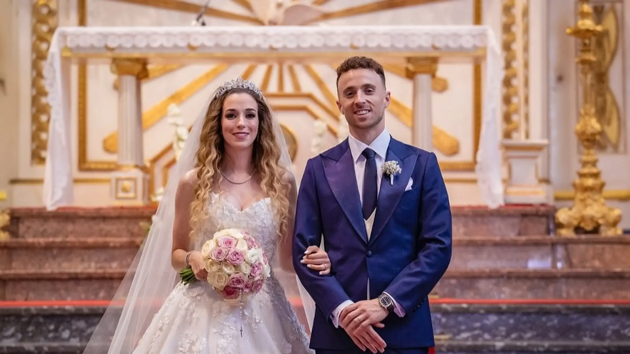 Diogo Jota s manželkou Rute