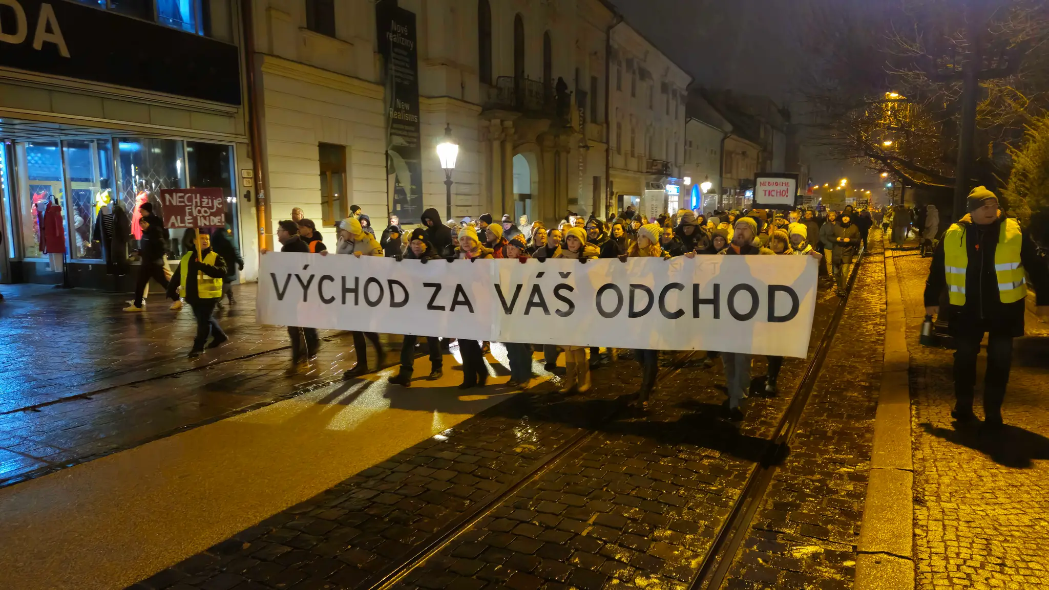 Protest v Košiciach