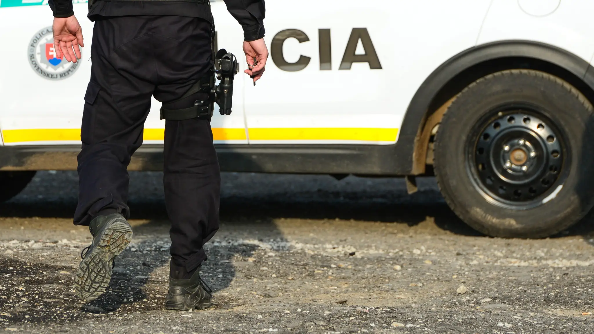 Polícia. Ilustračná snímka. 