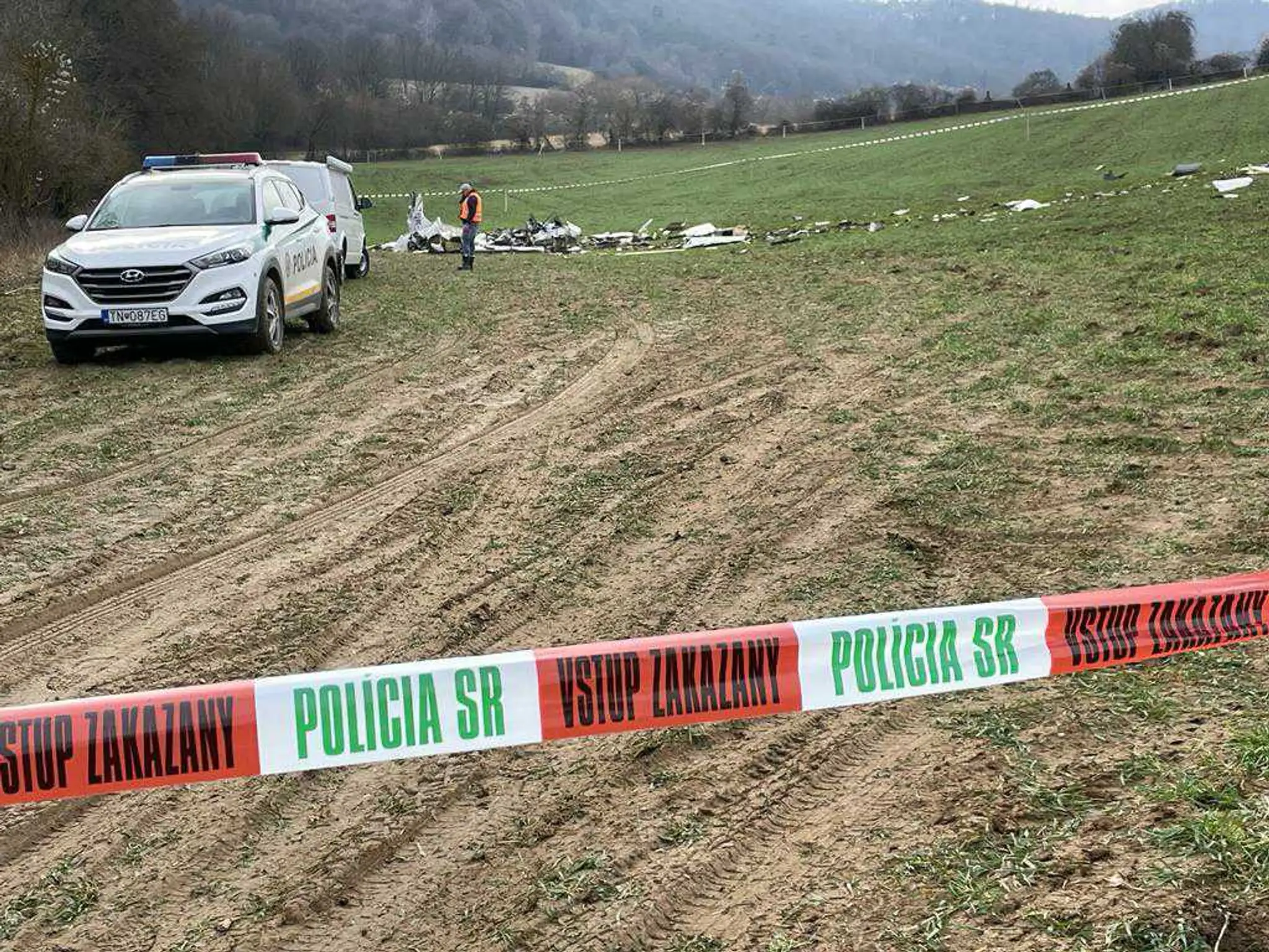 Zábery z miesta nehody ráno po tragédii