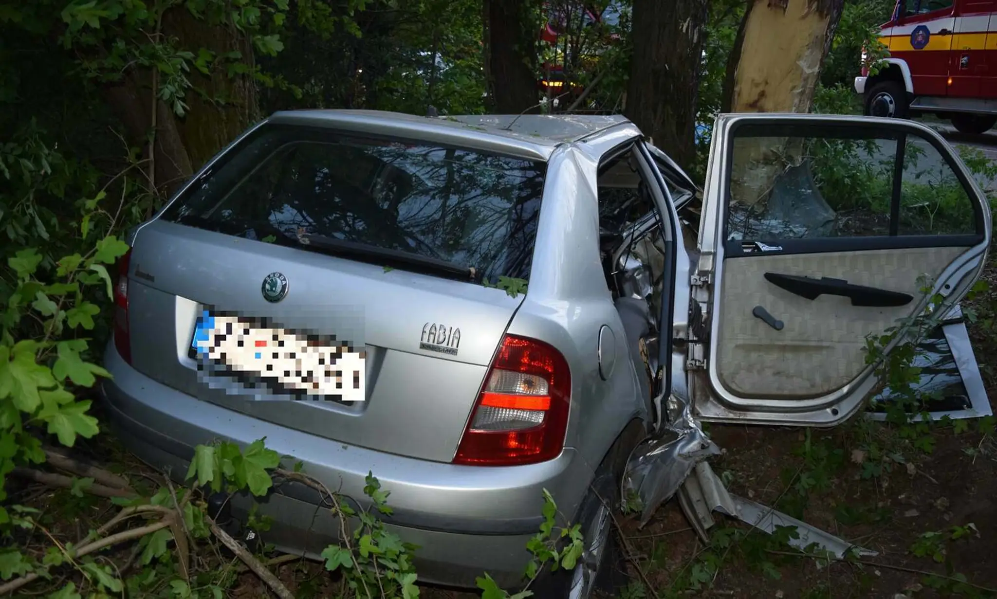 Nehoda medzi obcami Nové Sady a Šurianky.