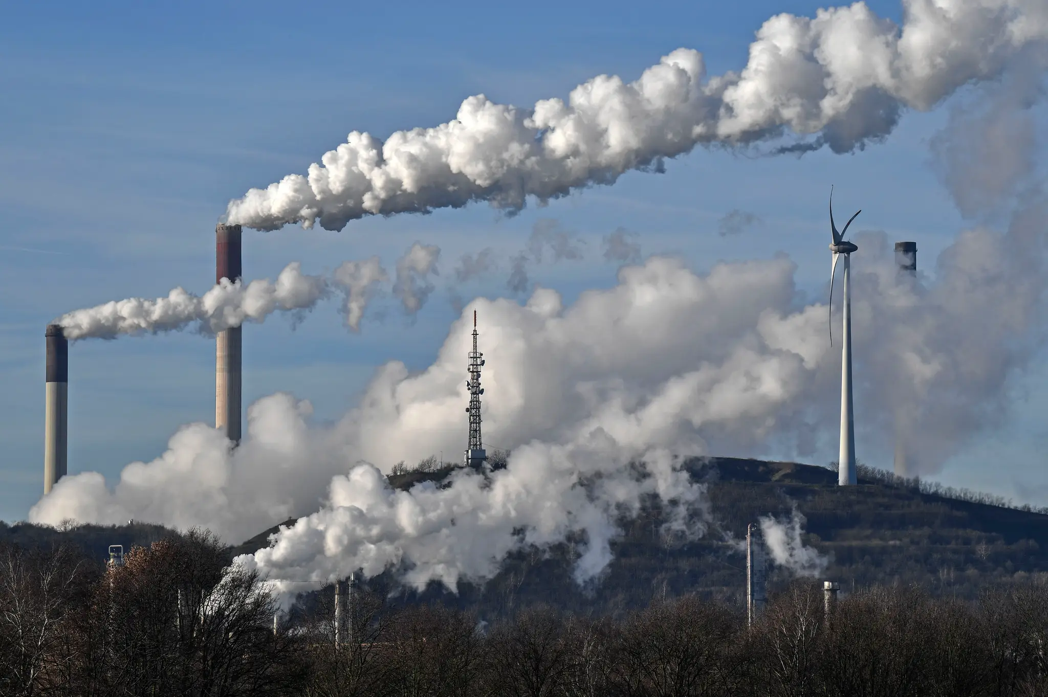 Uhoľná elektráreň v nemeckom meste Gelsenkirchen. (archív 2020)