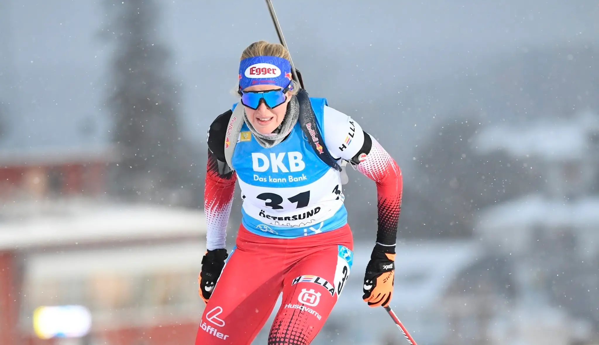Rakúska biatlonistka Lisa Theresa Hauserová triumfovala v rýchlostných pretekoch 2. kola SP vo švédskom Östersunde.