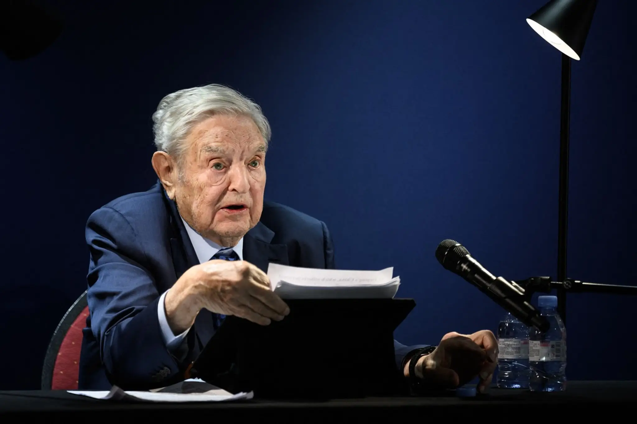 George Soros na archívnej snímke z roku 2022.