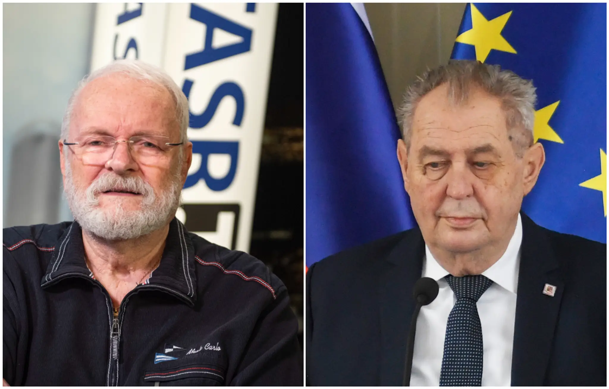 Ivan Gašparovič a Miloš Zeman