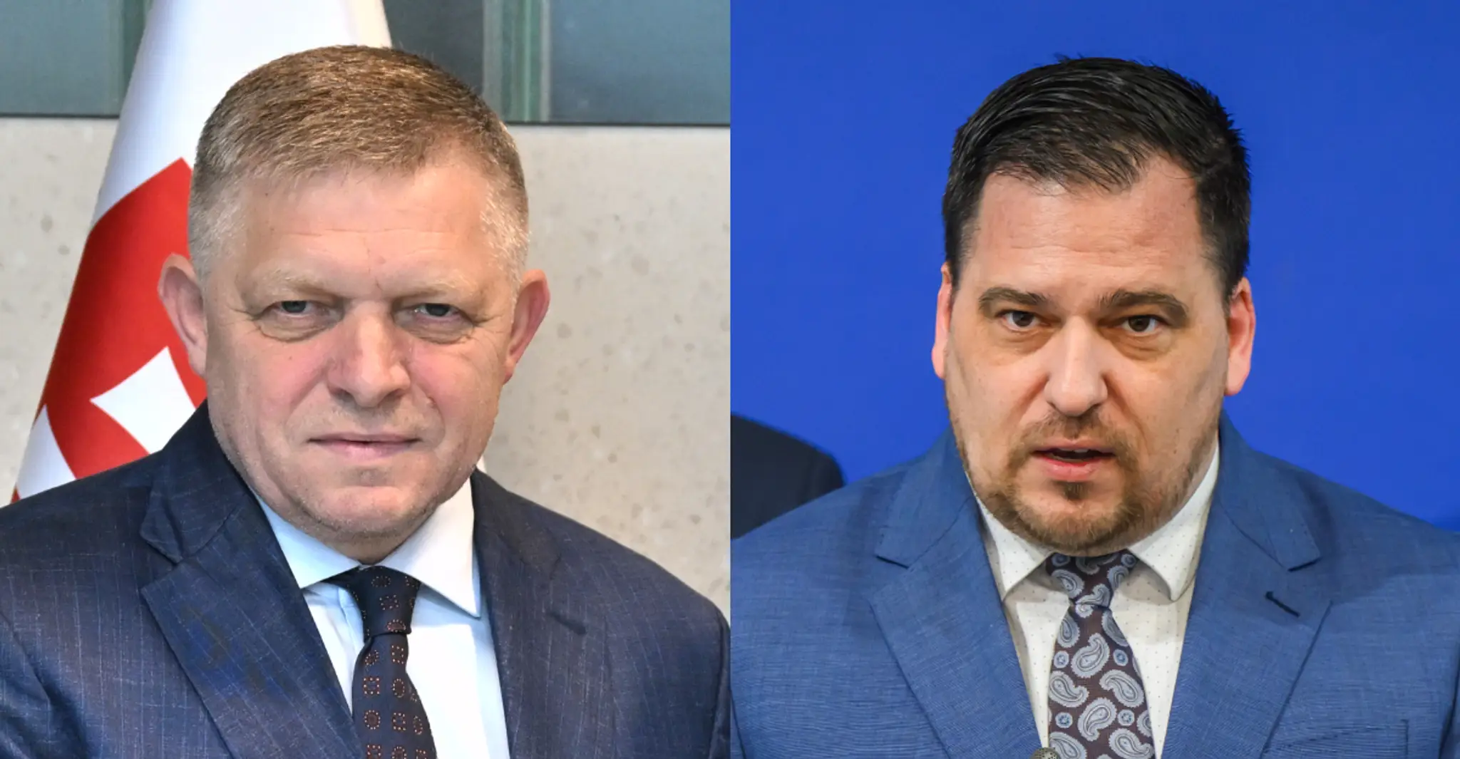 Premiér Robert Fico a europoslanec Tomáš Zdechovský
