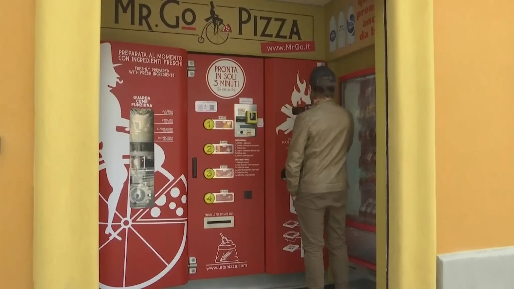 Automat na pizzu.