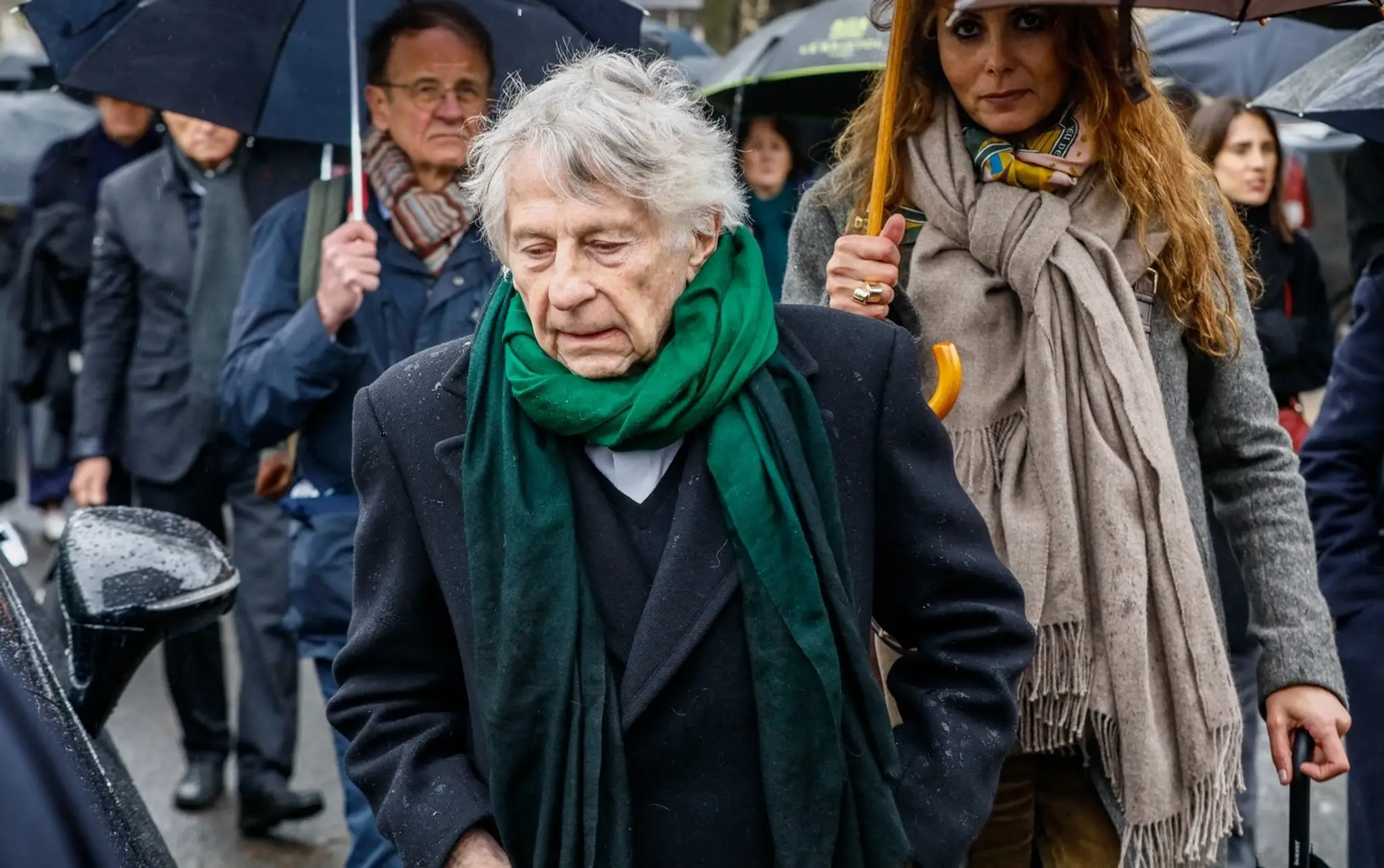 Roman Polanski na archívnej snímke z roku 2023.