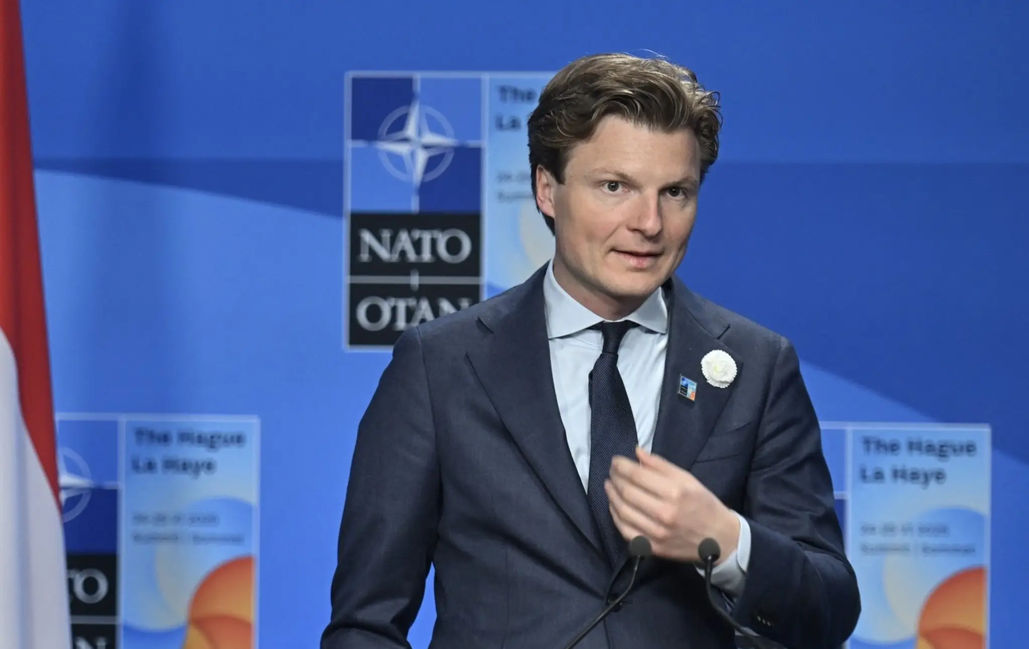 Holandský minister obrany Ruben Brekelmans.