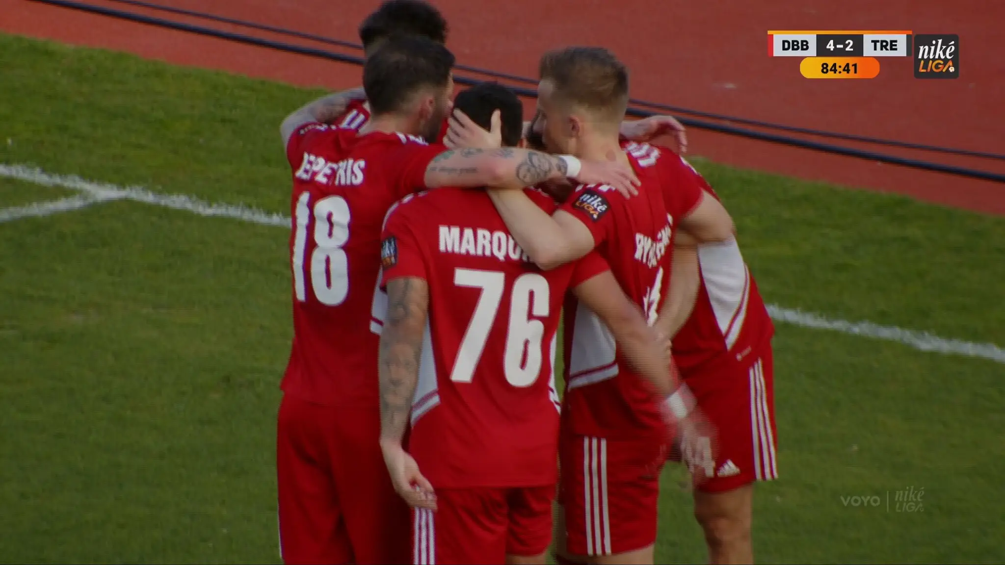 Gólová radosť futbalistov Banskej Bystrice.