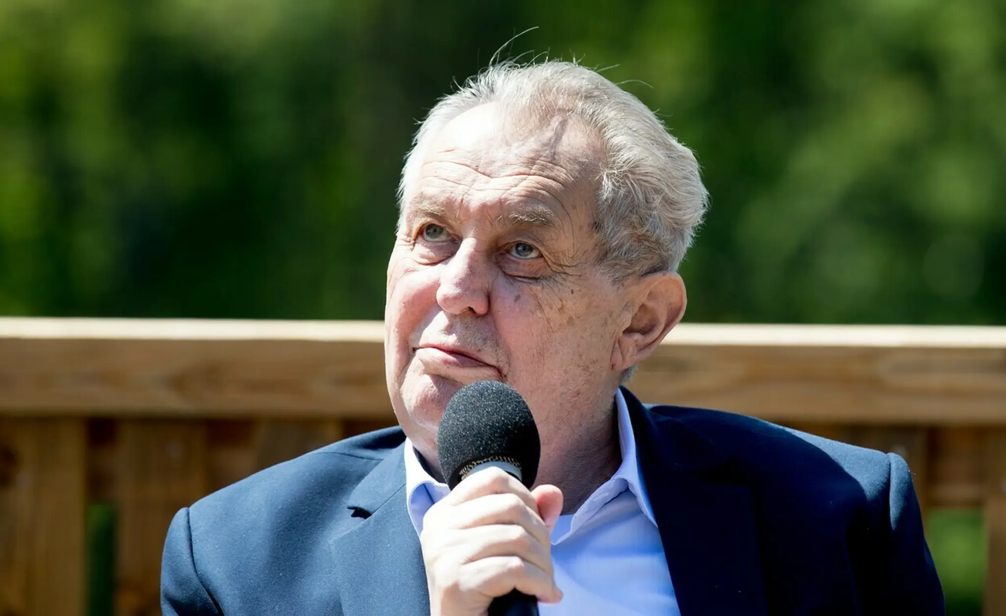 Český prezident Miloš Zeman