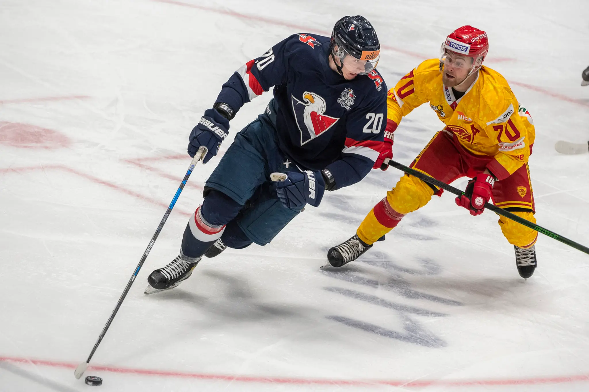 Peter Kundrík v drese Slovana Bratislava.