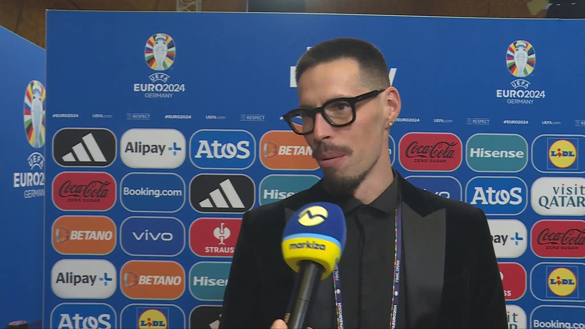 Marek Hamšík na žrebe.