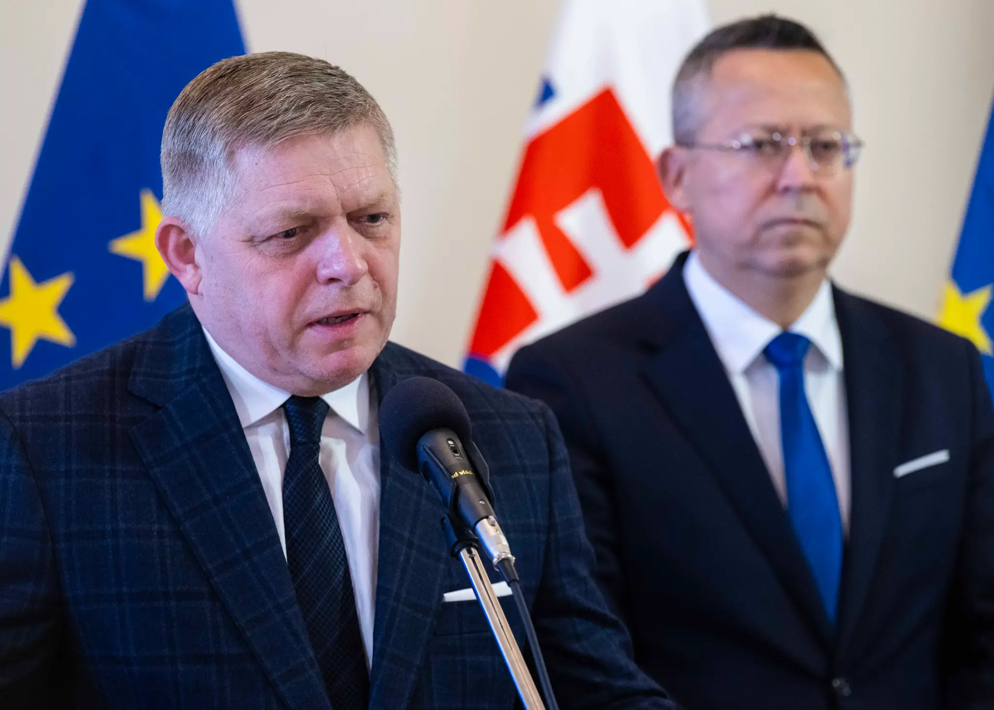 Robert Fico a Ladislav Kamenický 