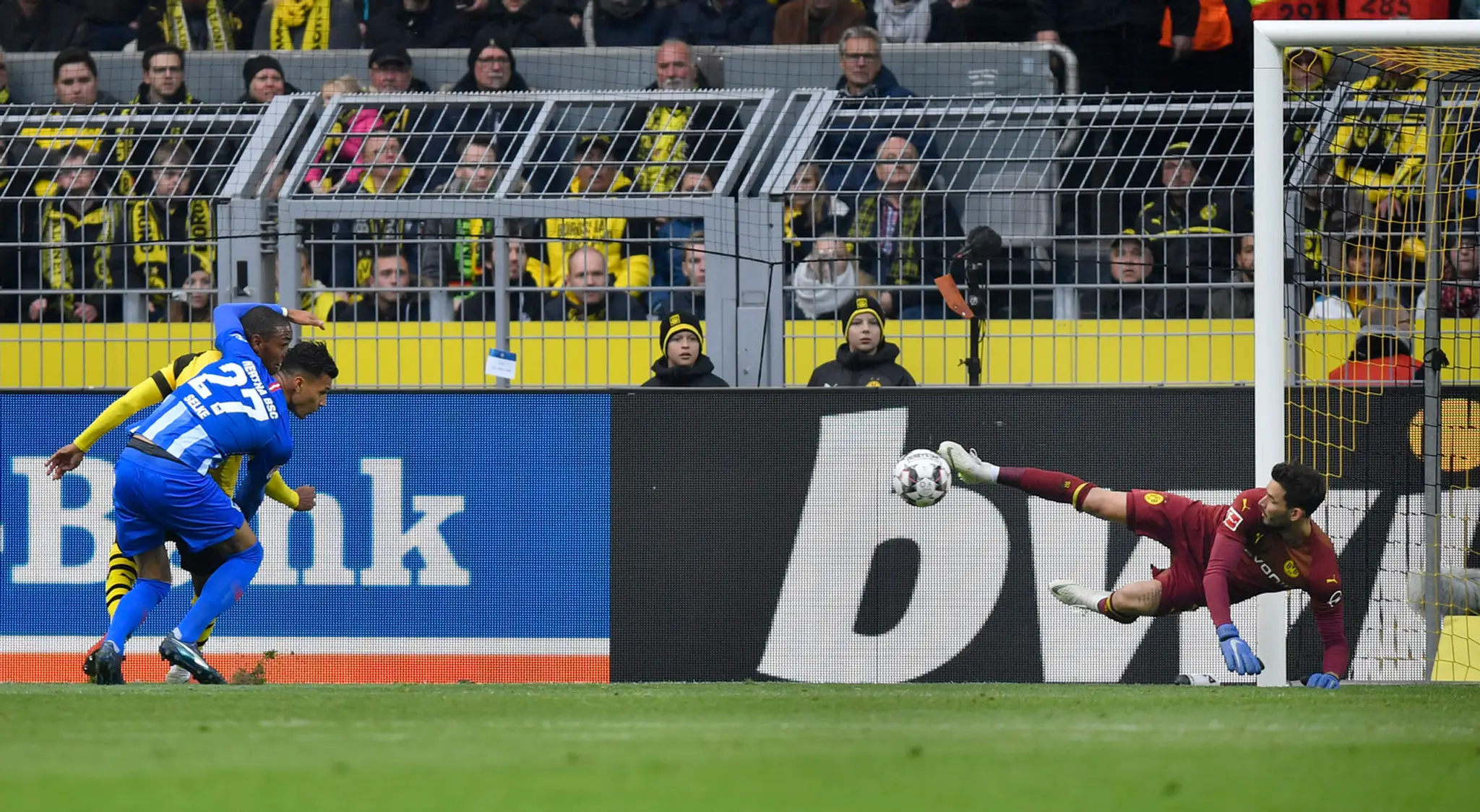 Borussia Dortmund a Hertha BSC Berlin 