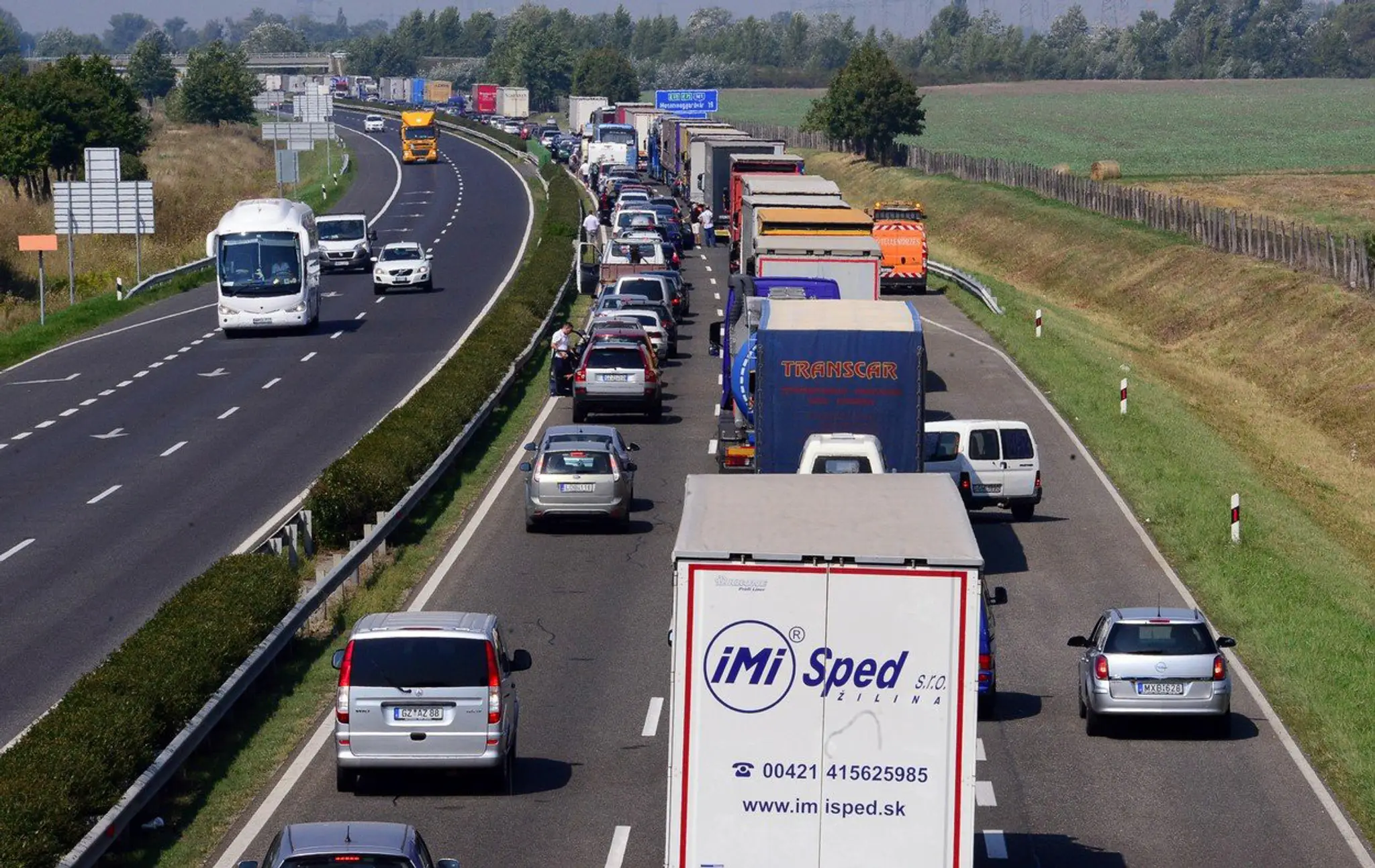Diaľnica M1 v Maďarsku.