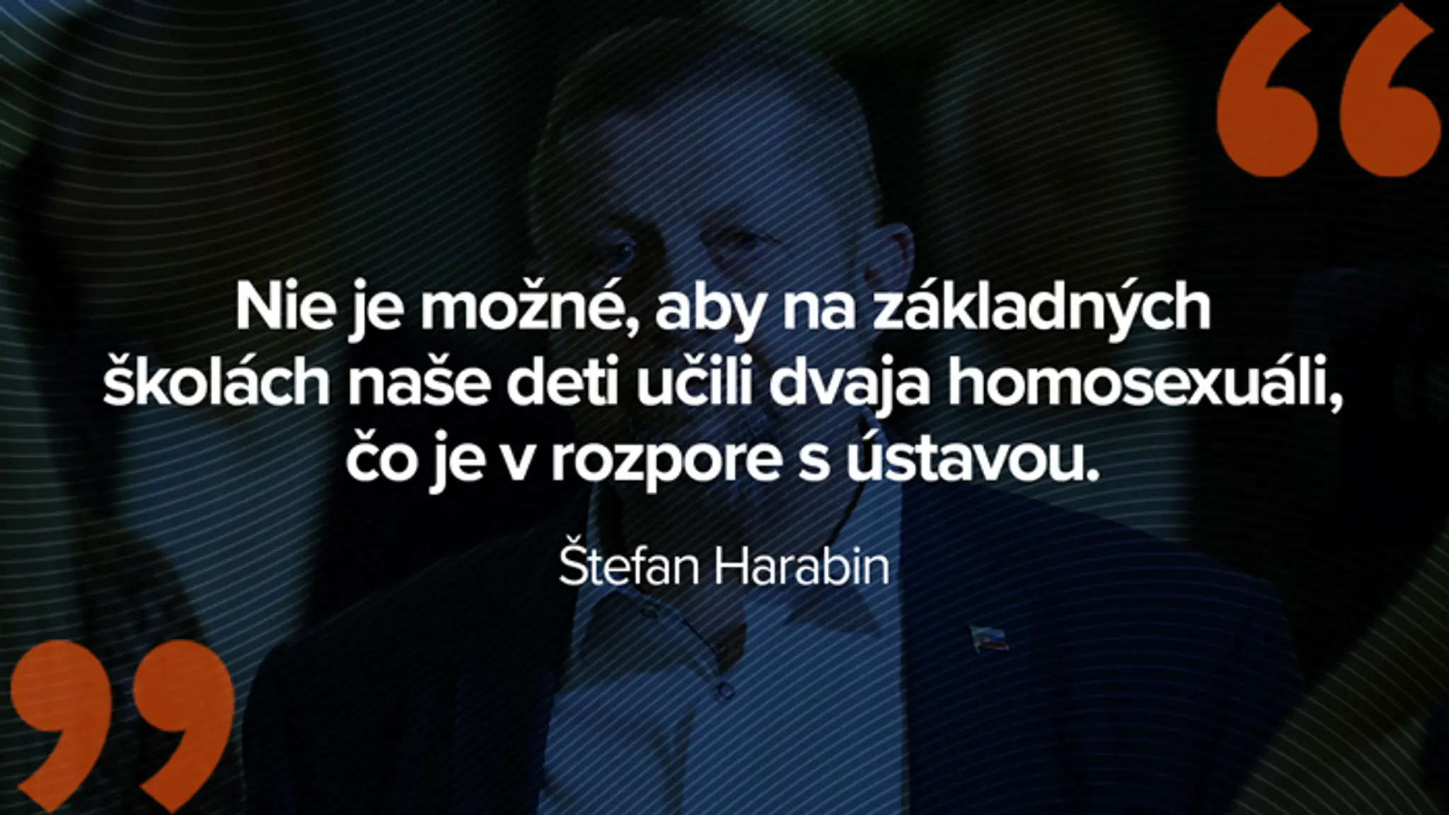 Výrok trnavského arcibiskupa Jána Oroscha.